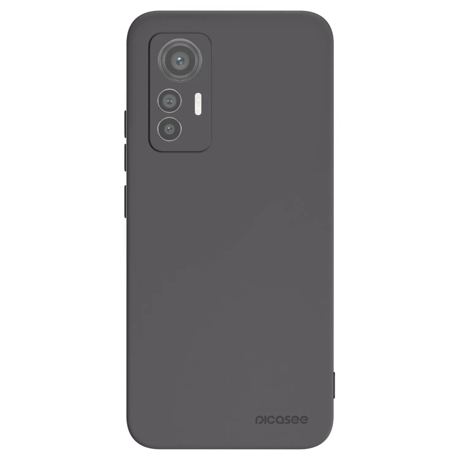 Picasee crna silikonska maskica za Xiaomi 12 Lite - Clear