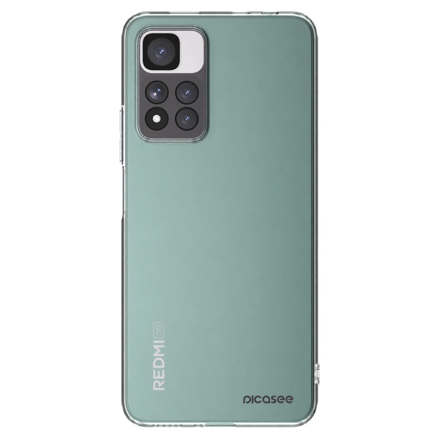 Picasee silikonska prozirna maskica za Xiaomi Redmi Note 11 Pro+ 5G - Clear