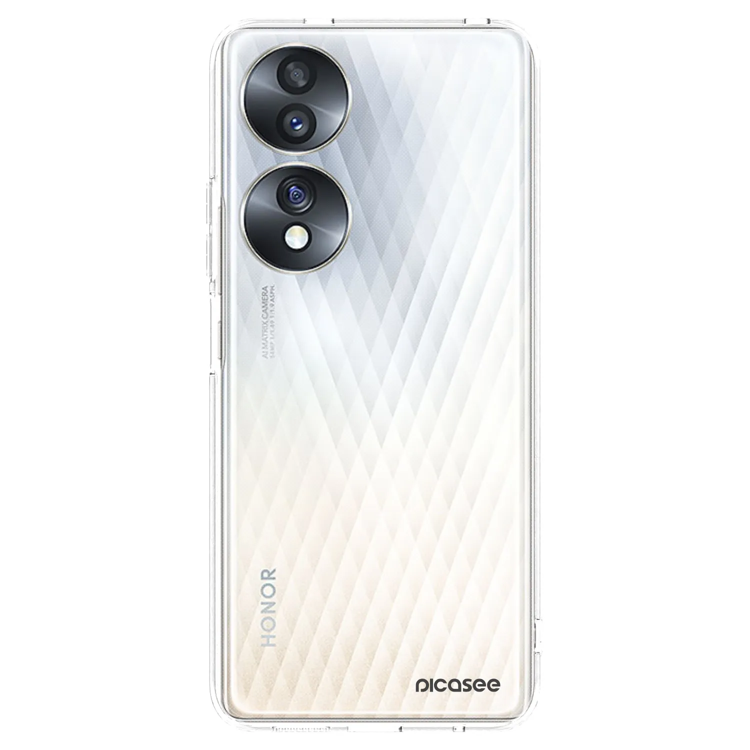 Picasee silikonska prozirna maskica za Honor 70 - Clear