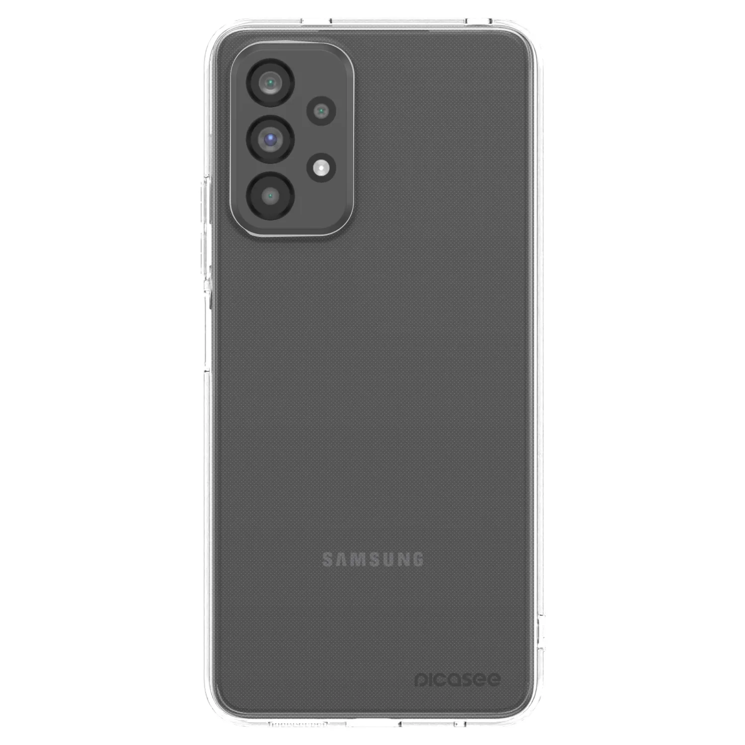 Picasee silikonska prozirna maskica za Samsung Galaxy A73 5G - Clear