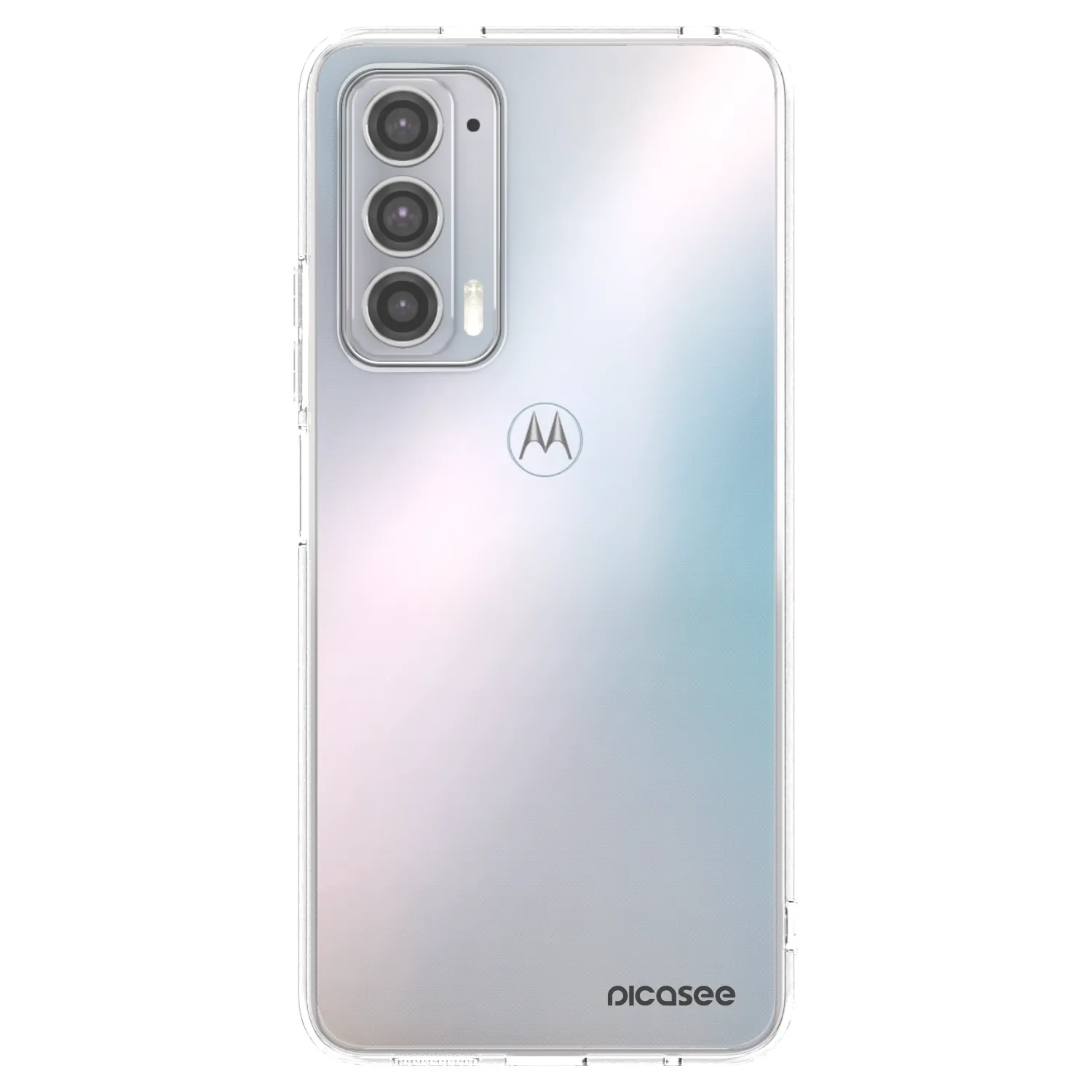 Picasee silikonska prozirna maskica za Motorola Edge 20 - Clear