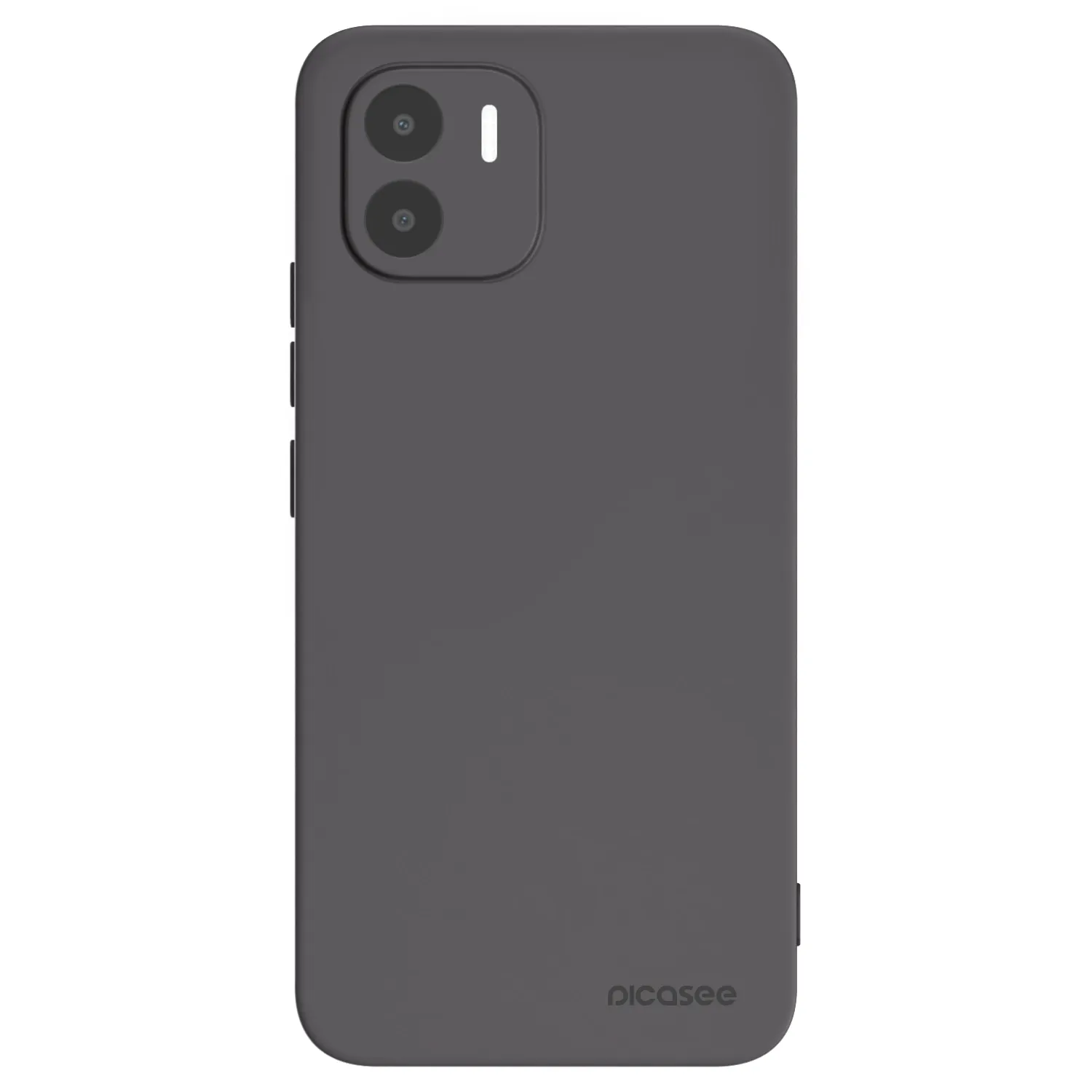 Picasee crna silikonska maskica za Xiaomi Redmi A1 - Clear