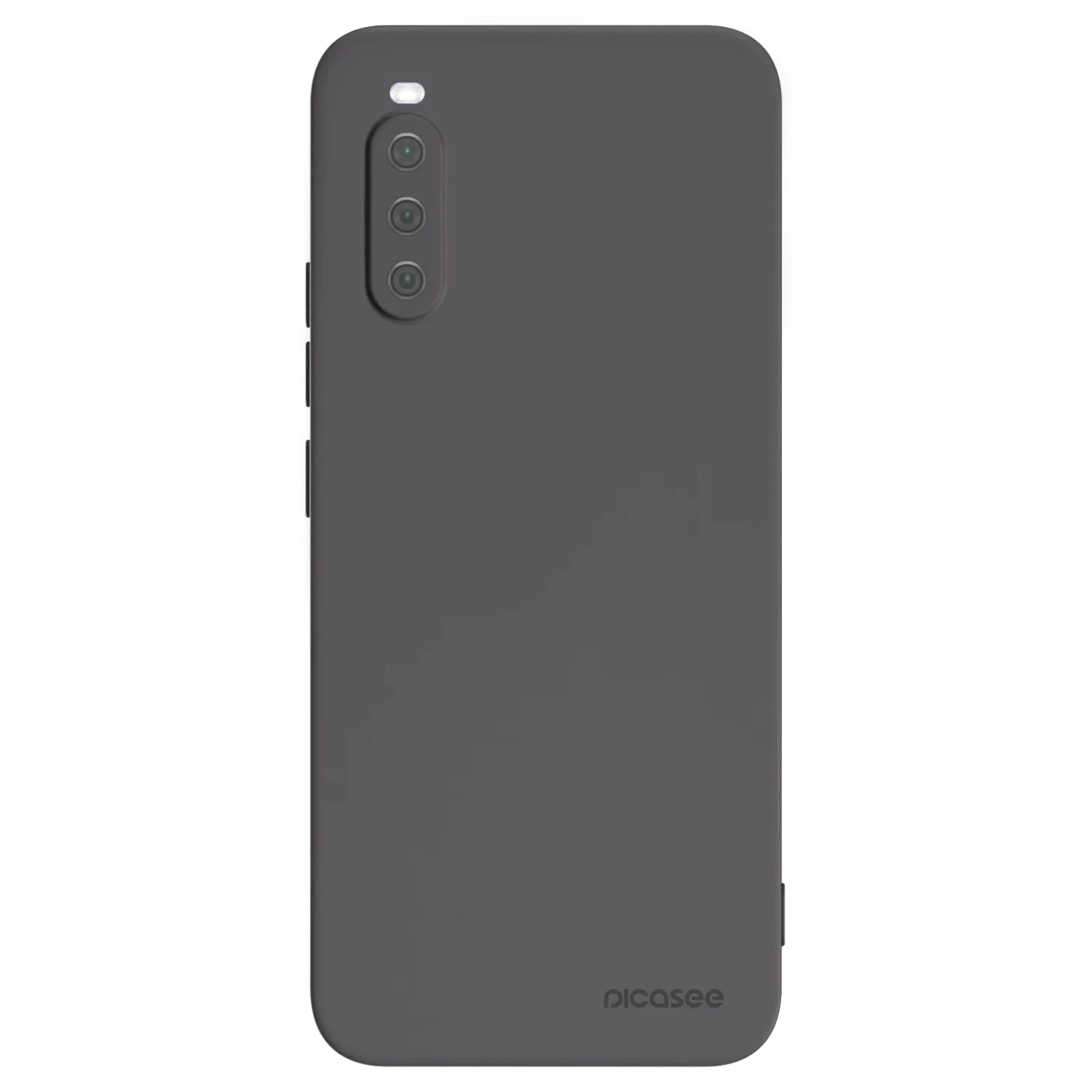 Picasee crna silikonska maskica za Sony Xperia 10 III - Clear