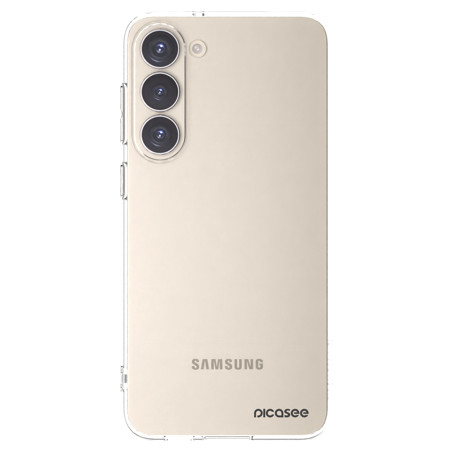 Picasee silikonska prozirna maskica za Samsung Galaxy S23+ 5G - Clear