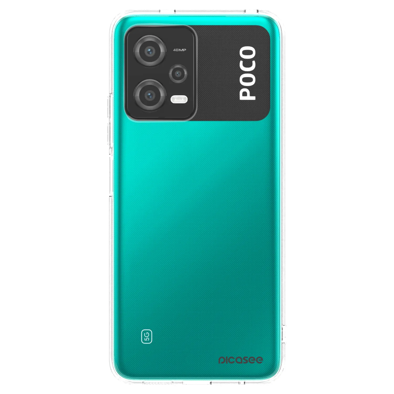 Picasee silikonska prozirna maskica za Xiaomi Poco X5 - Clear