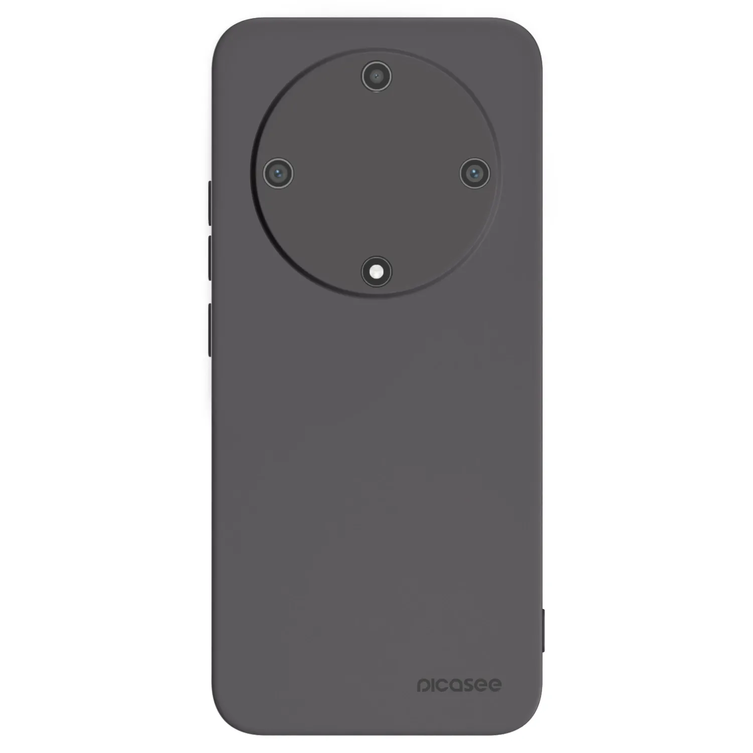 Picasee crna silikonska maskica za Honor Magic5 Lite 5G - Clear