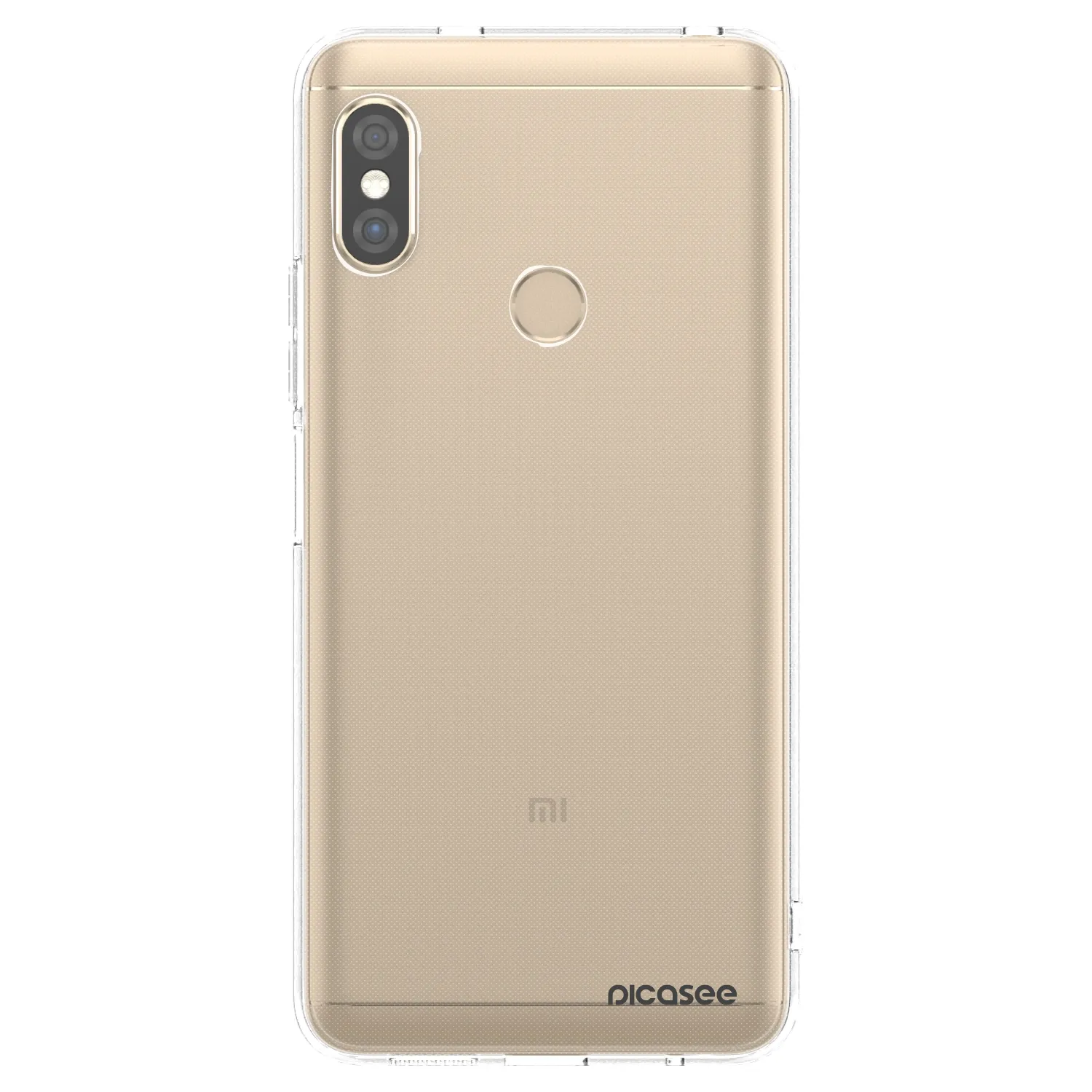 Picasee silikonska prozirna maskica za Xiaomi Redmi Note 5 Global - Clear