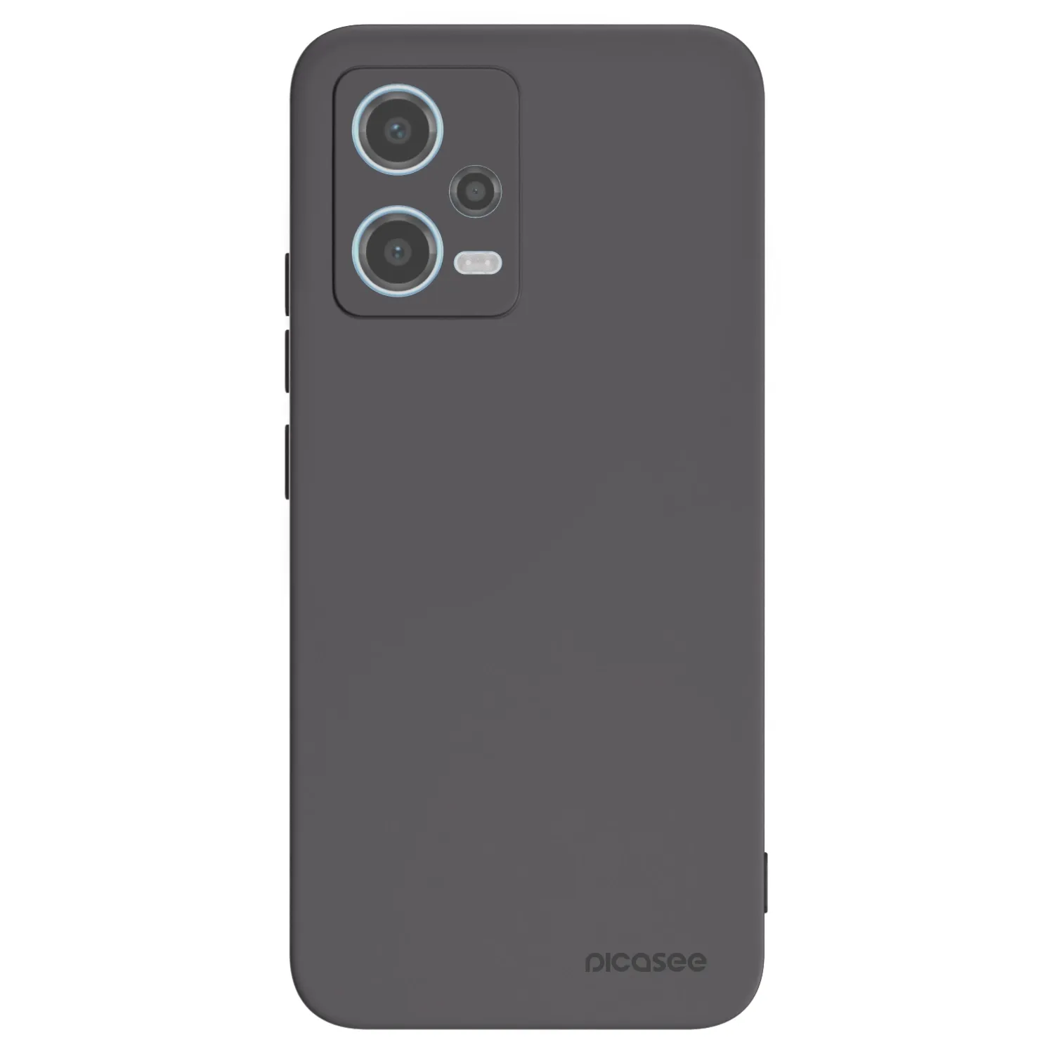 Picasee crna silikonska maskica za Xiaomi Redmi Note 12 5G - Clear