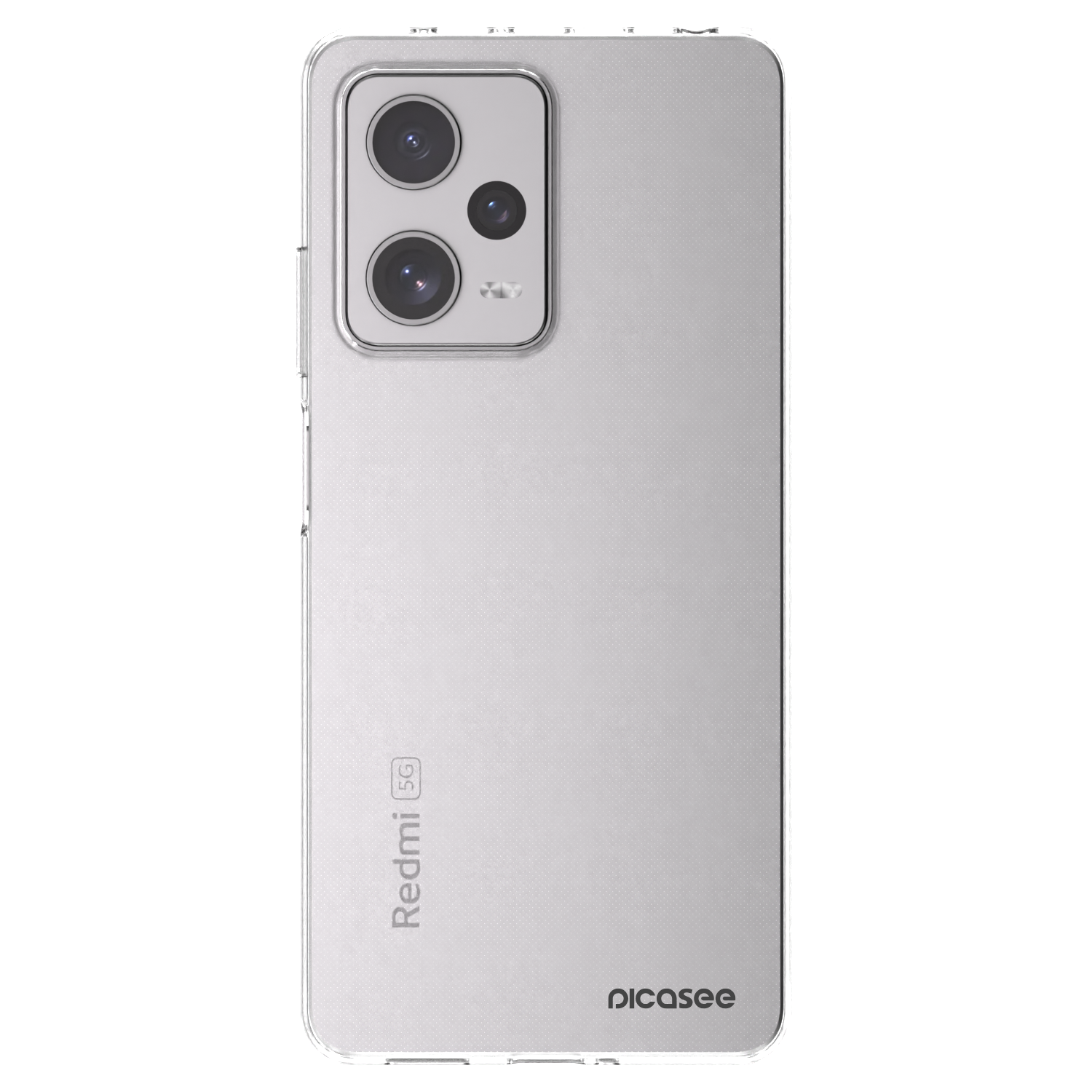 Picasee silikonska prozirna maskica za Xiaomi Redmi Note 12 Pro+ 5G - Clear