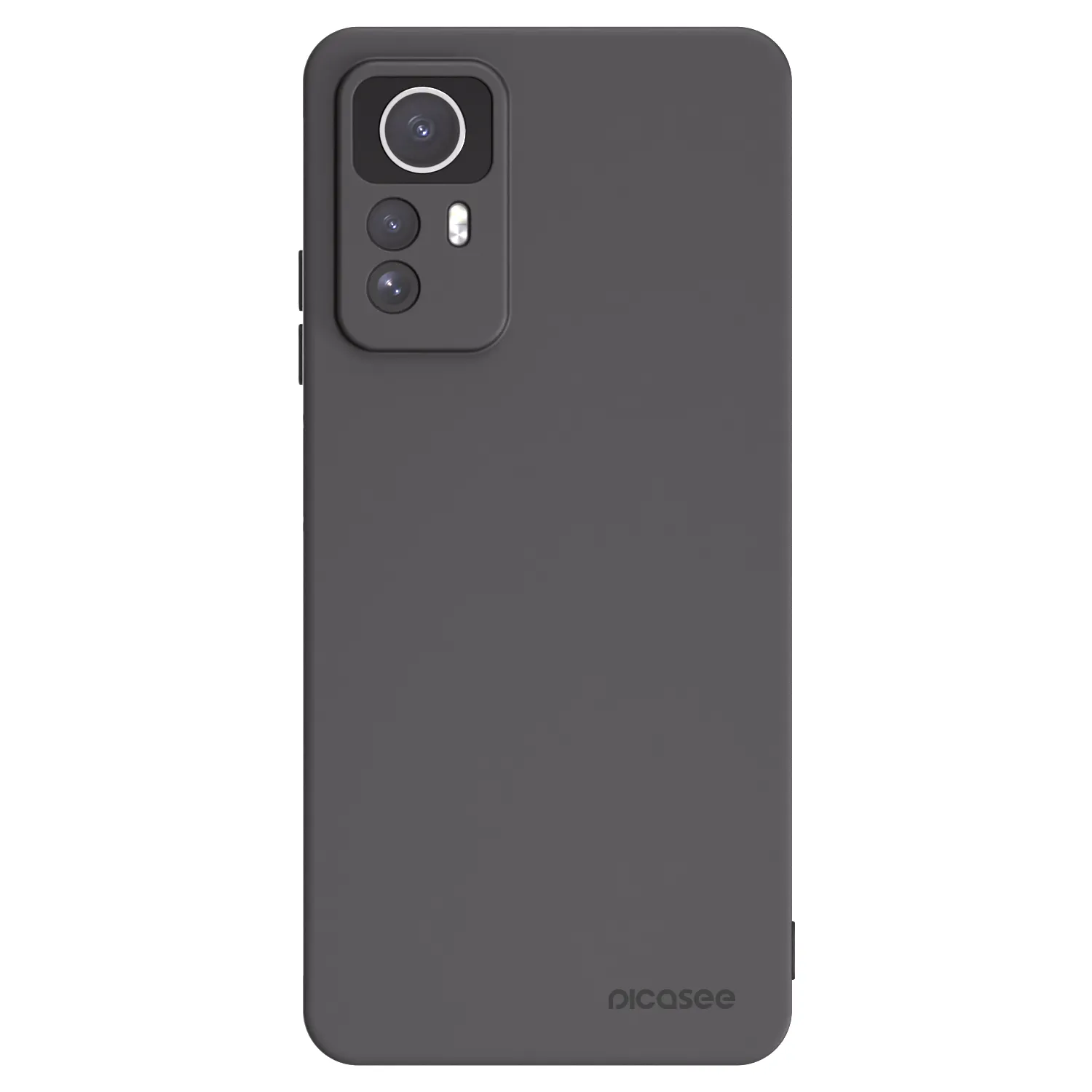 Picasee crna silikonska maskica za Xiaomi Redmi Note 12S - Clear