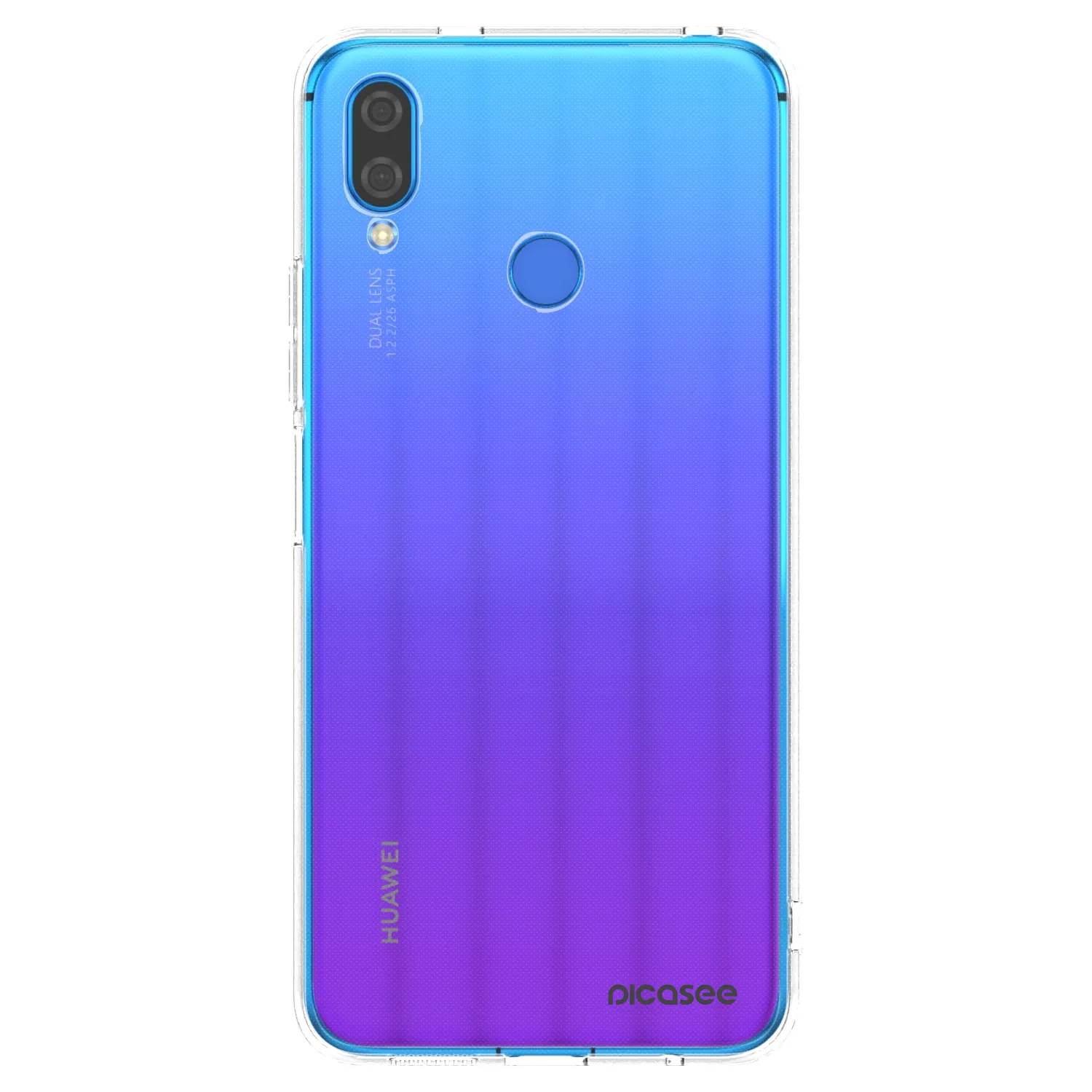 Picasee silikonska prozirna maskica za Huawei Nova 3 - Clear
