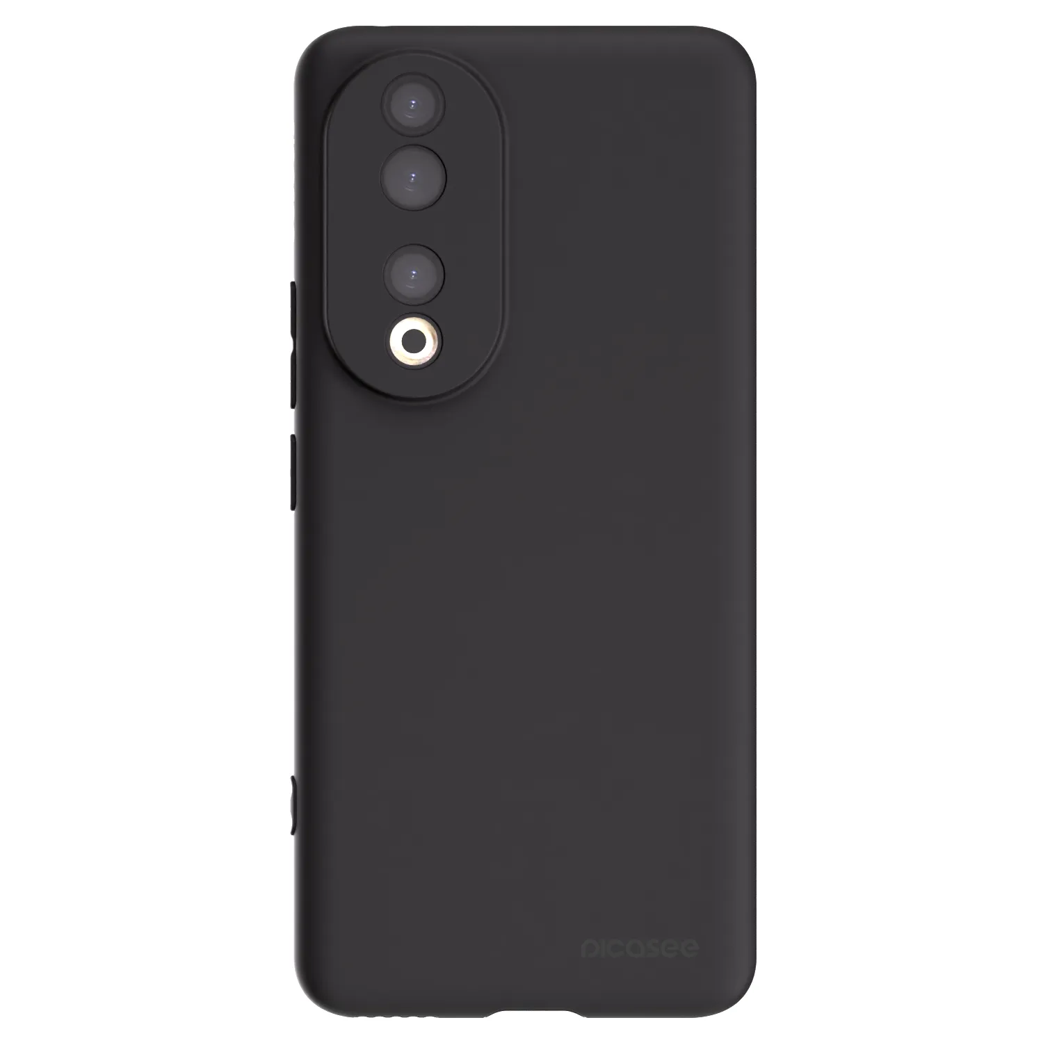 Picasee crna silikonska maskica za Honor 90 5G - Clear