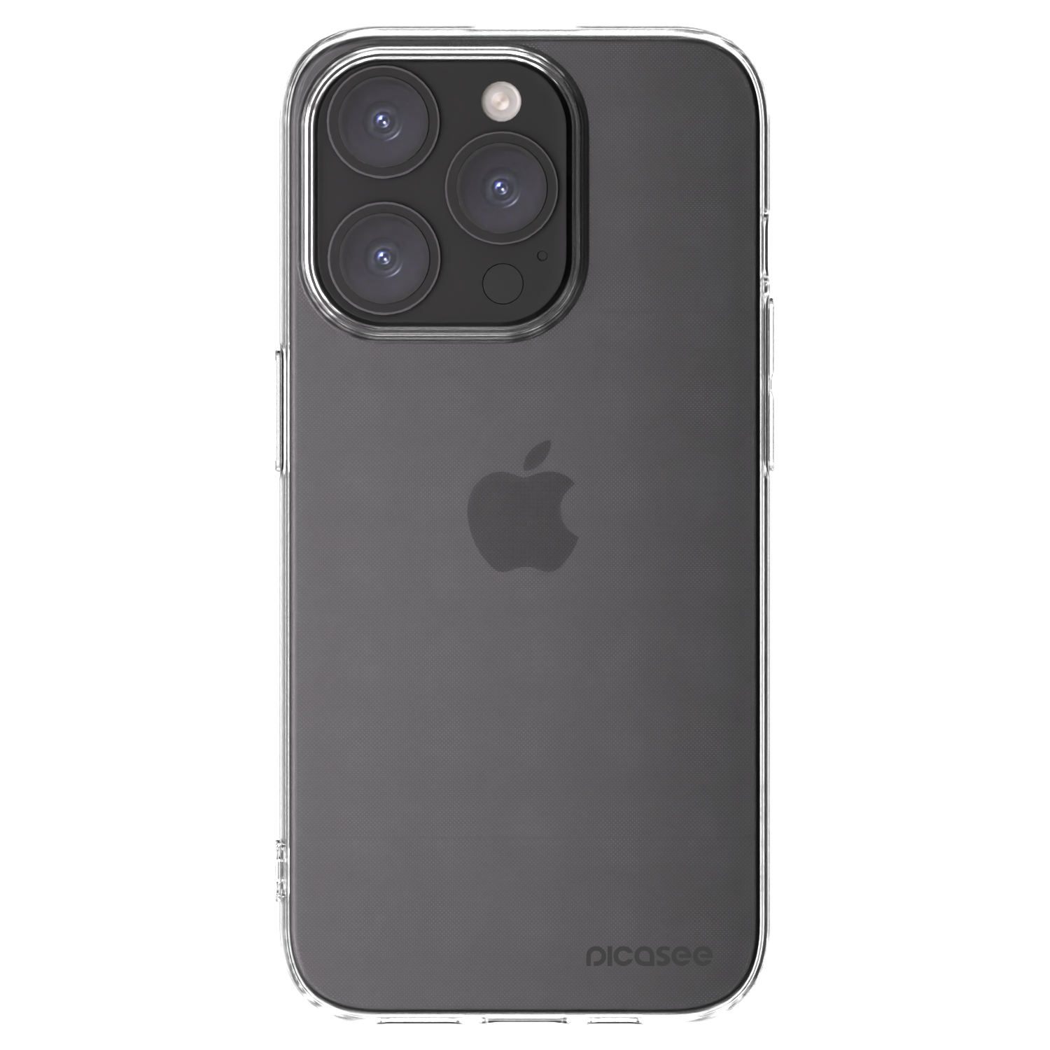 Picasee silikonska prozirna maskica za Apple iPhone 15 Pro - Clear