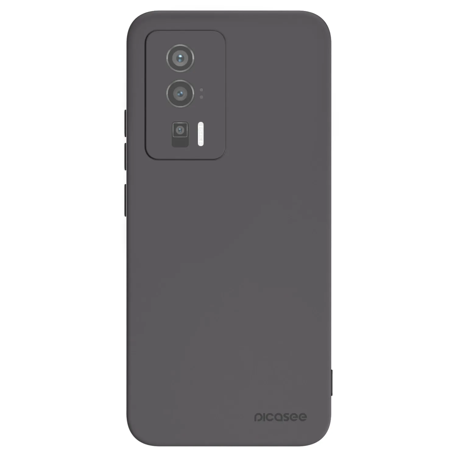Picasee crna silikonska maskica za Xiaomi Poco F5 Pro 5G - Clear