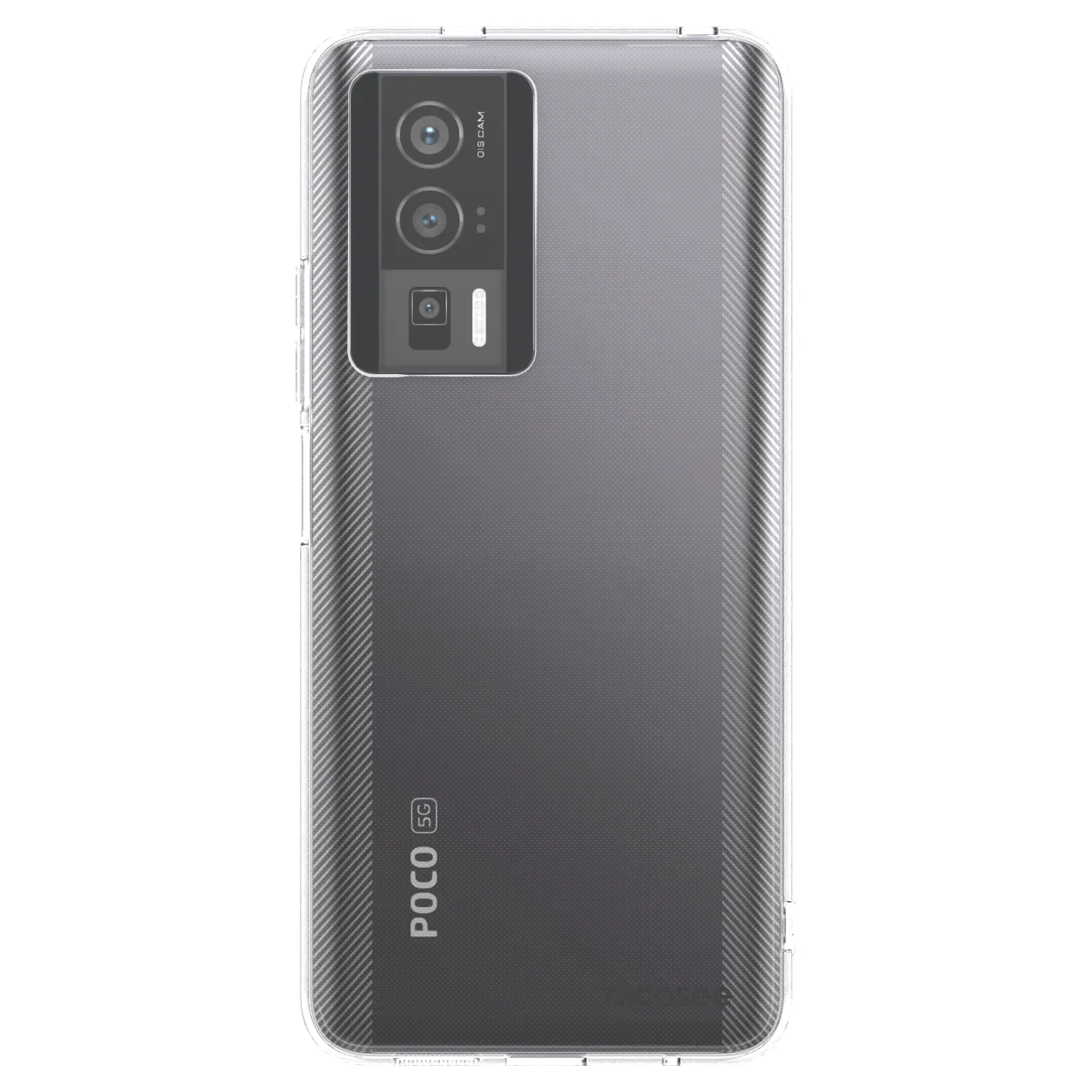 Picasee silikonska prozirna maskica za Xiaomi Poco F5 Pro 5G - Clear
