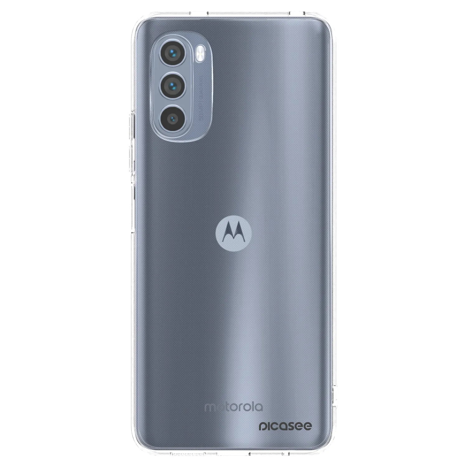 Picasee silikonska prozirna maskica za Motorola Moto G62 - Clear