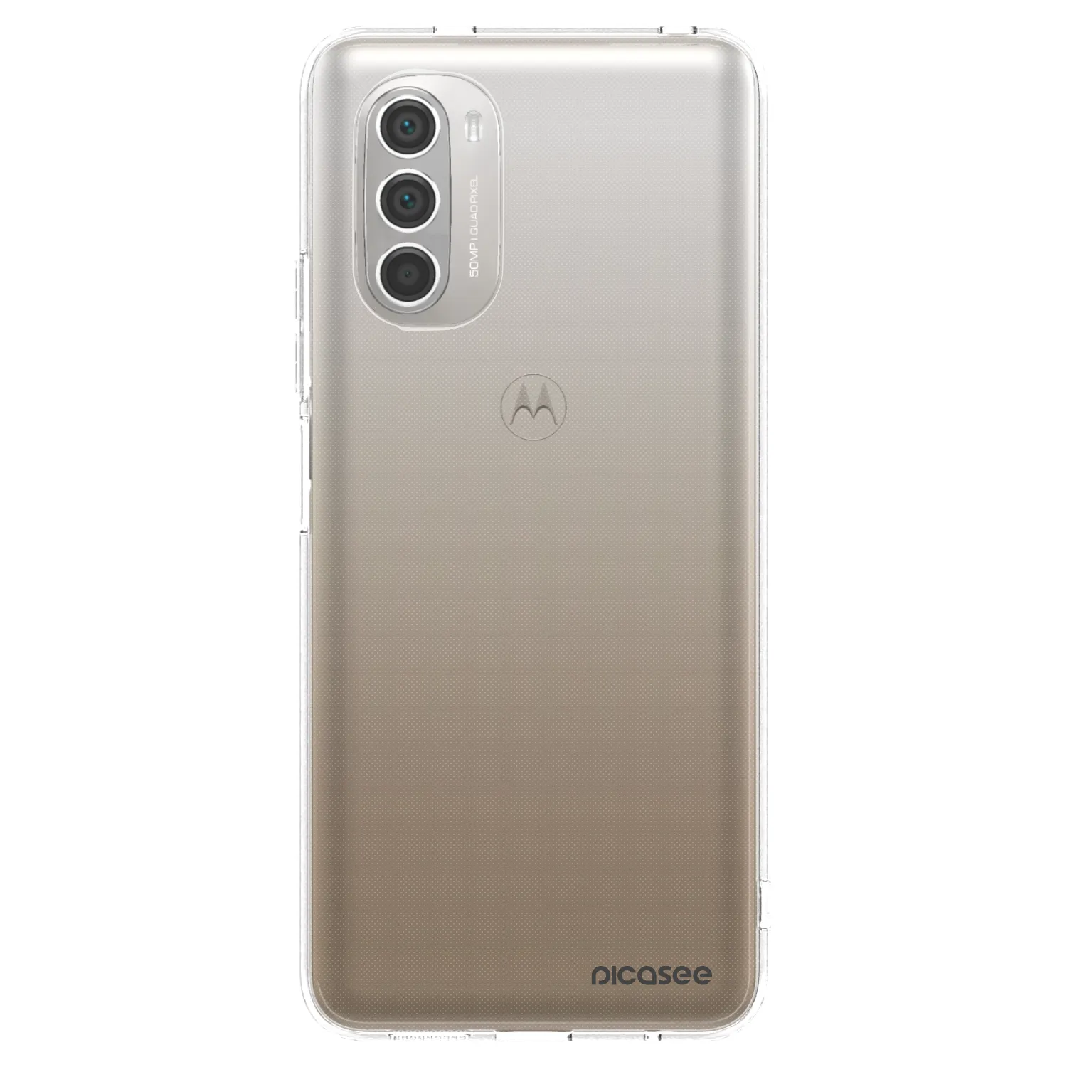 Picasee silikonska prozirna maskica za Motorola Moto G51 - Clear