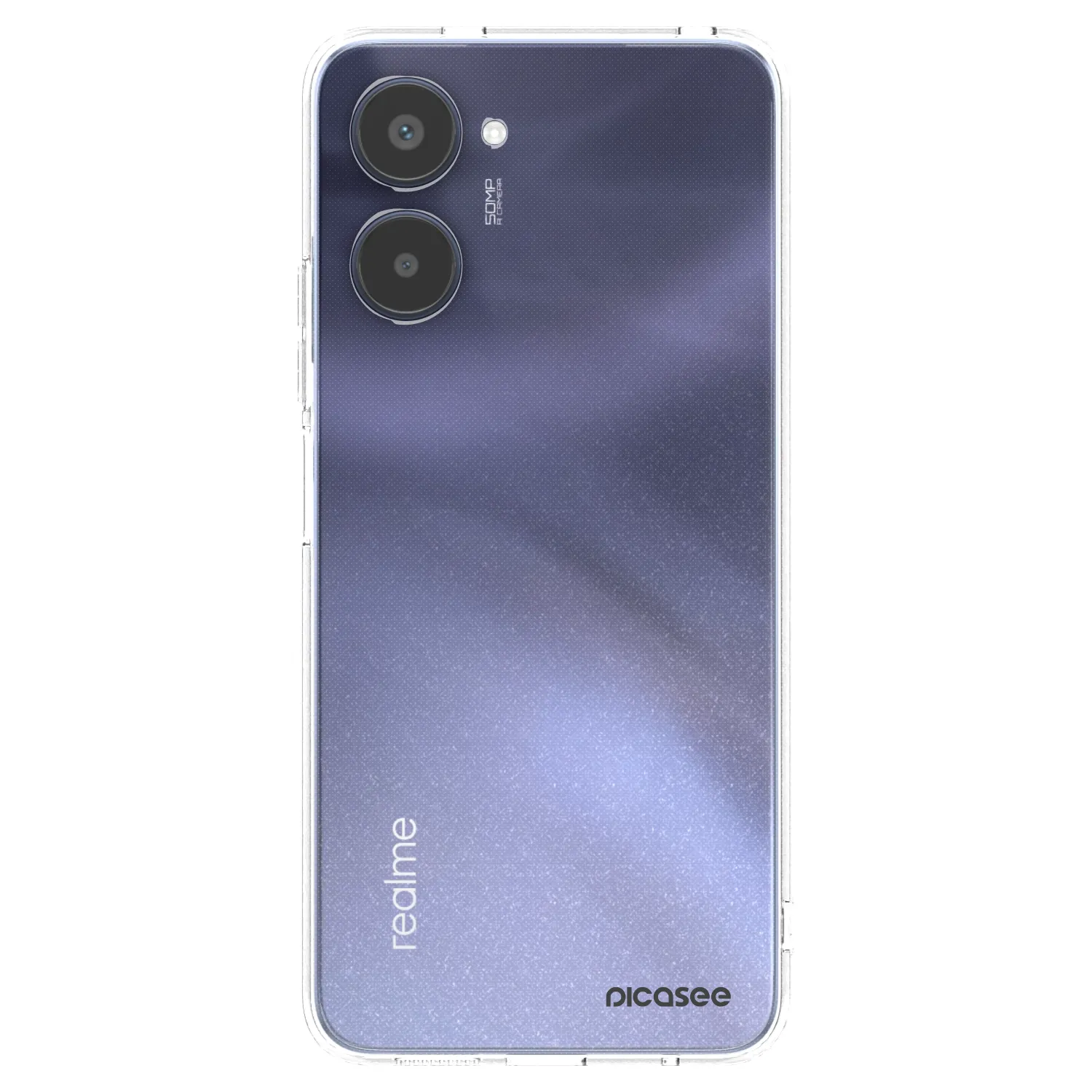 Picasee silikonska prozirna maskica za Realme 10 4G - Clear