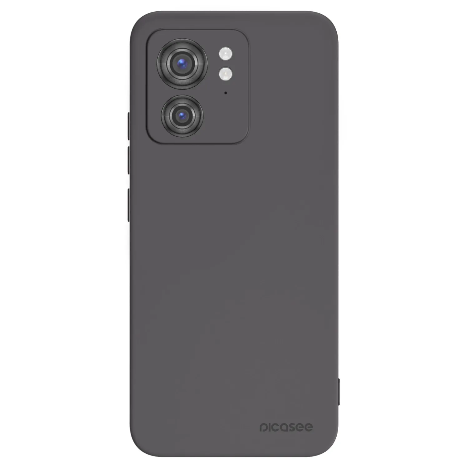 Picasee crna silikonska maskica za Motorola Edge 40 - Clear