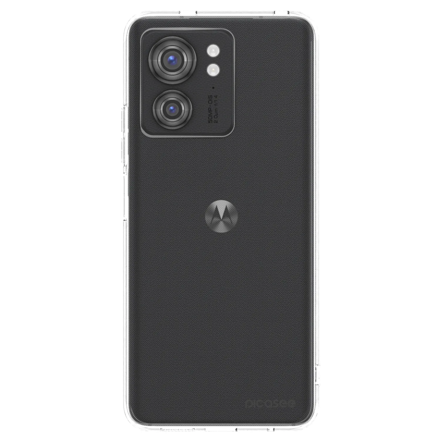 Picasee silikonska prozirna maskica za Motorola Edge 40 - Clear