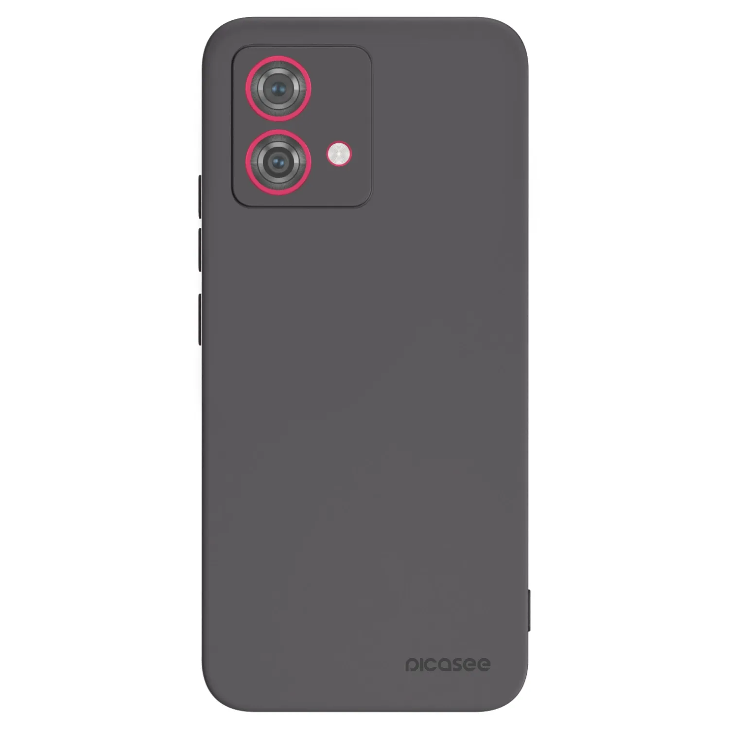 Picasee crna silikonska maskica za Motorola Moto G84 5G - Clear