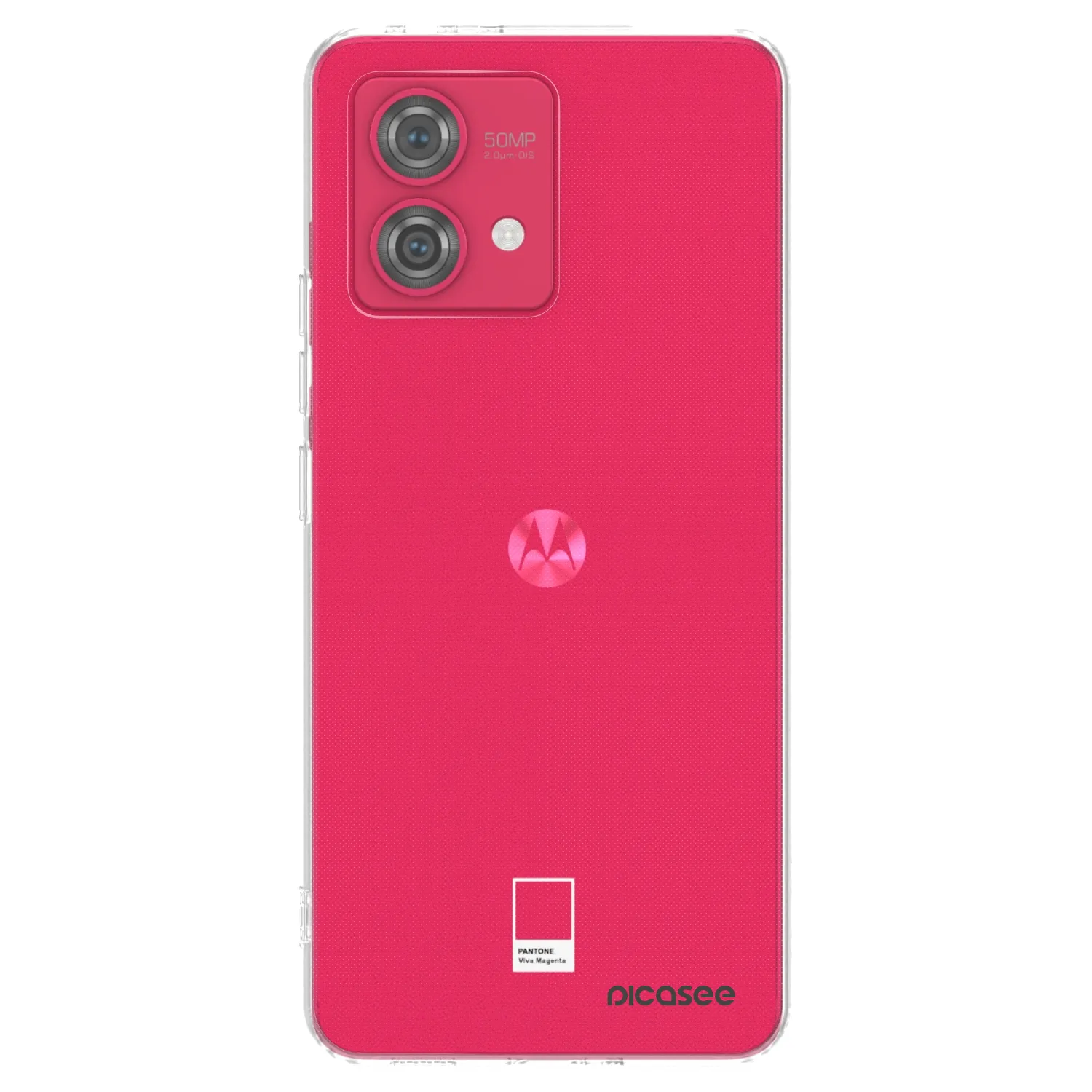 Picasee silikonska prozirna maskica za Motorola Moto G84 5G - Clear