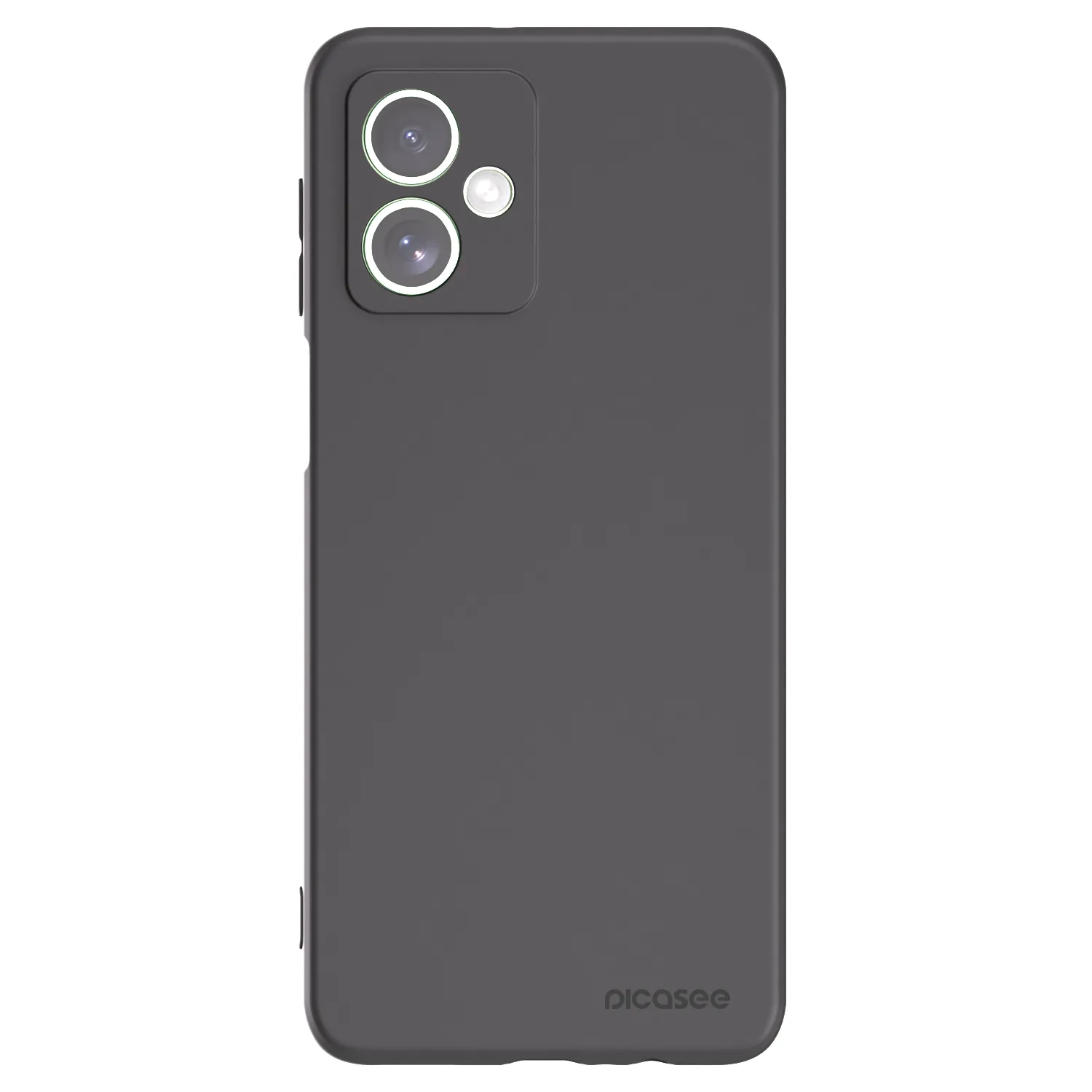 Picasee crna silikonska maskica za Motorola Moto G54 5G - Clear