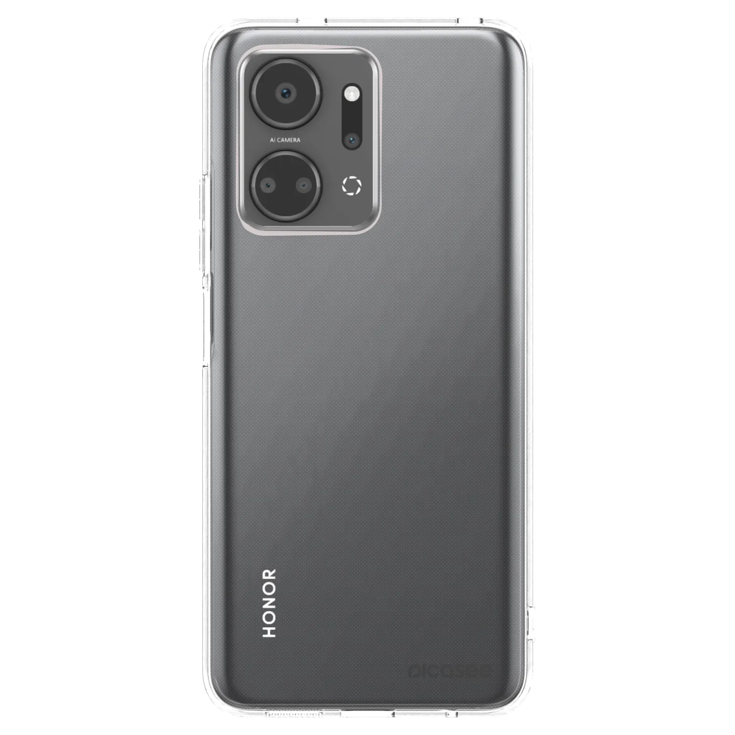 Picasee silikonska prozirna maskica za Honor X7a - Clear