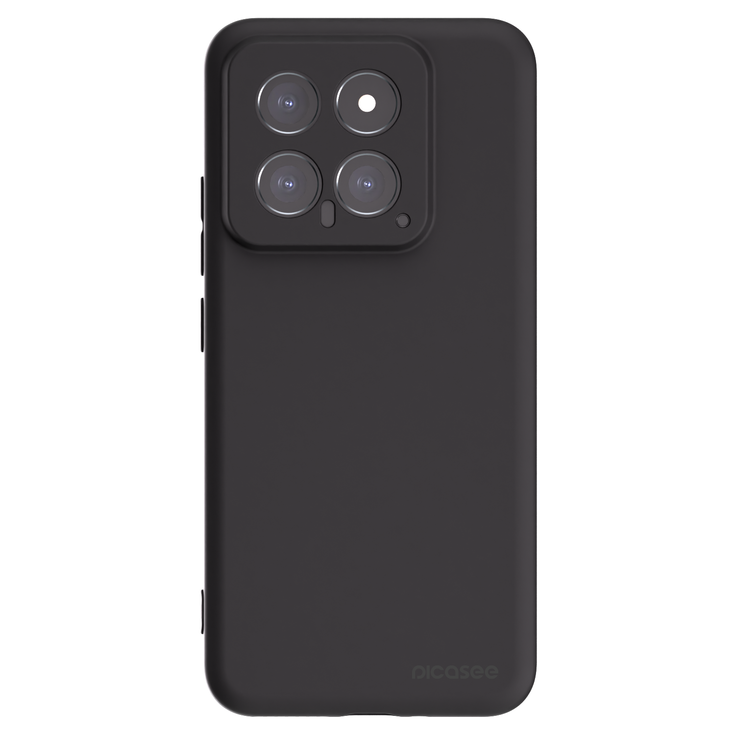 Picasee crna silikonska maskica za Xiaomi 14 - Clear