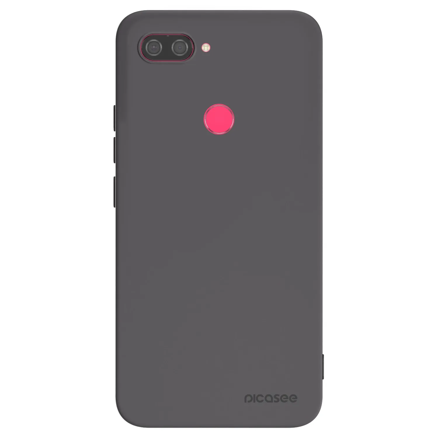 Picasee crna silikonska maskica za Xiaomi Mi 8 Lite - Clear