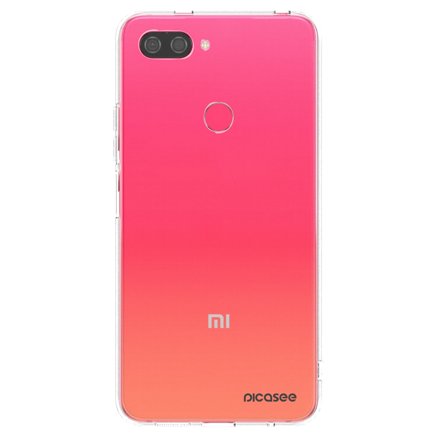 Picasee silikonska prozirna maskica za Xiaomi Mi 8 Lite - Clear