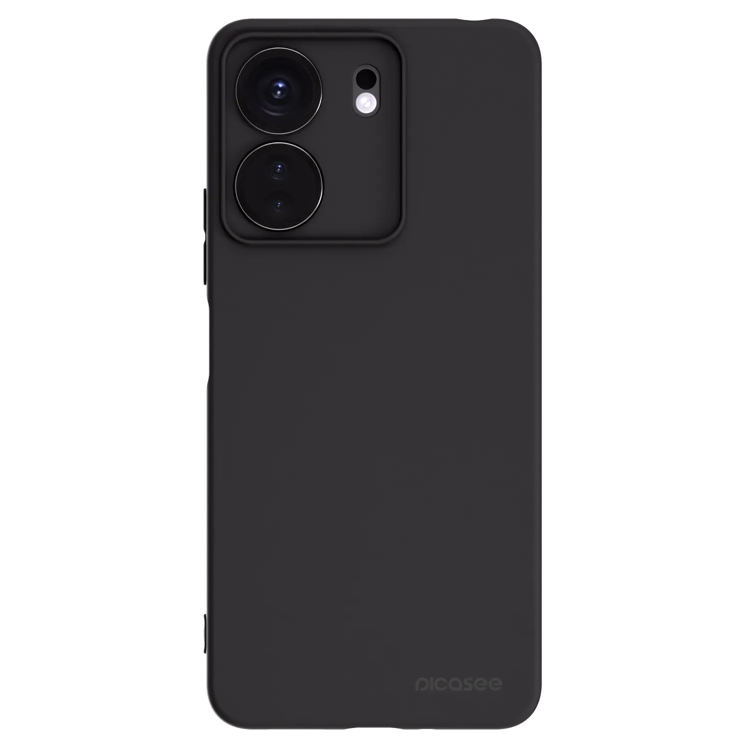 Picasee crna silikonska maskica za Xiaomi Redmi 13C 4G - Clear