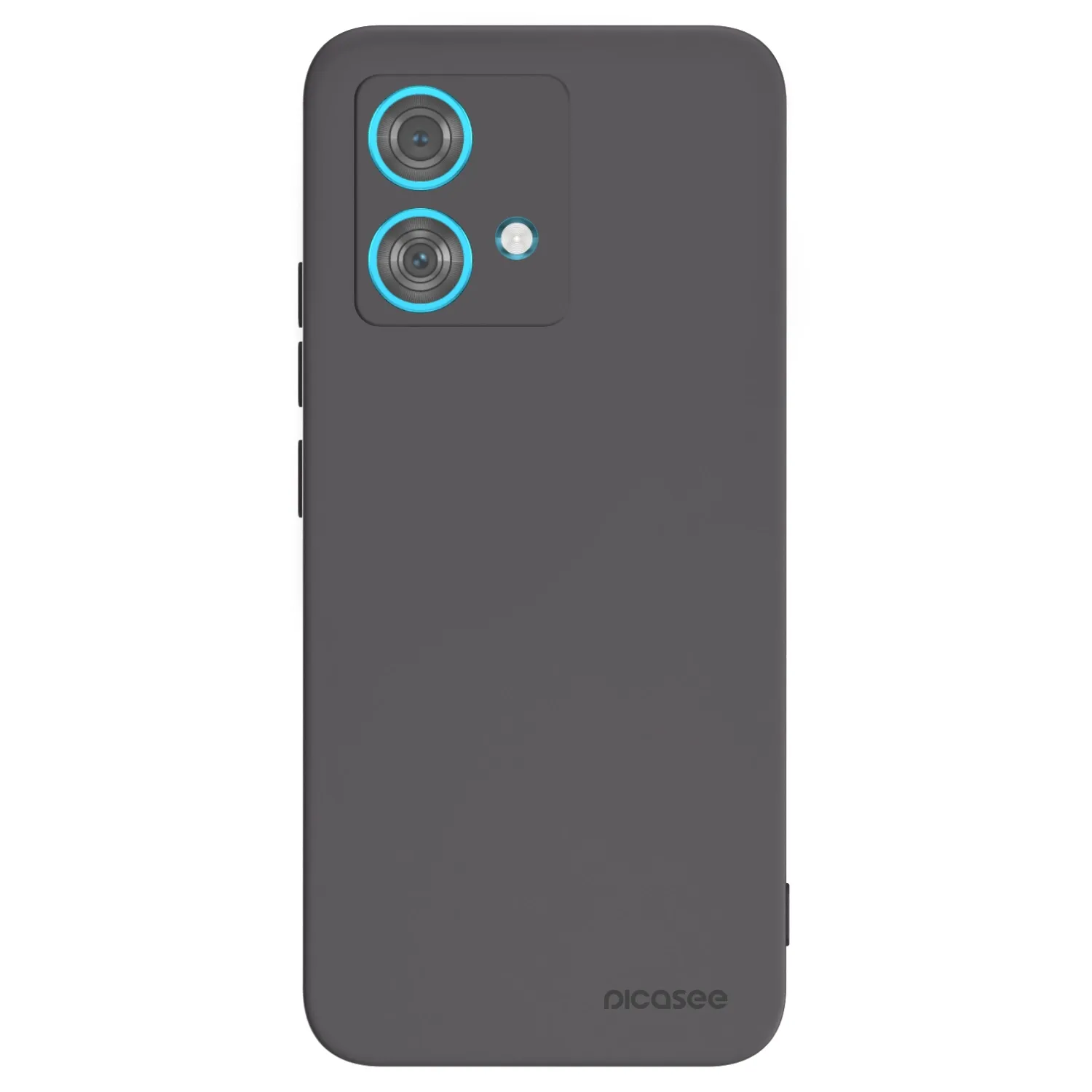 Picasee crna silikonska maskica za Motorola Edge 40 Neo - Clear