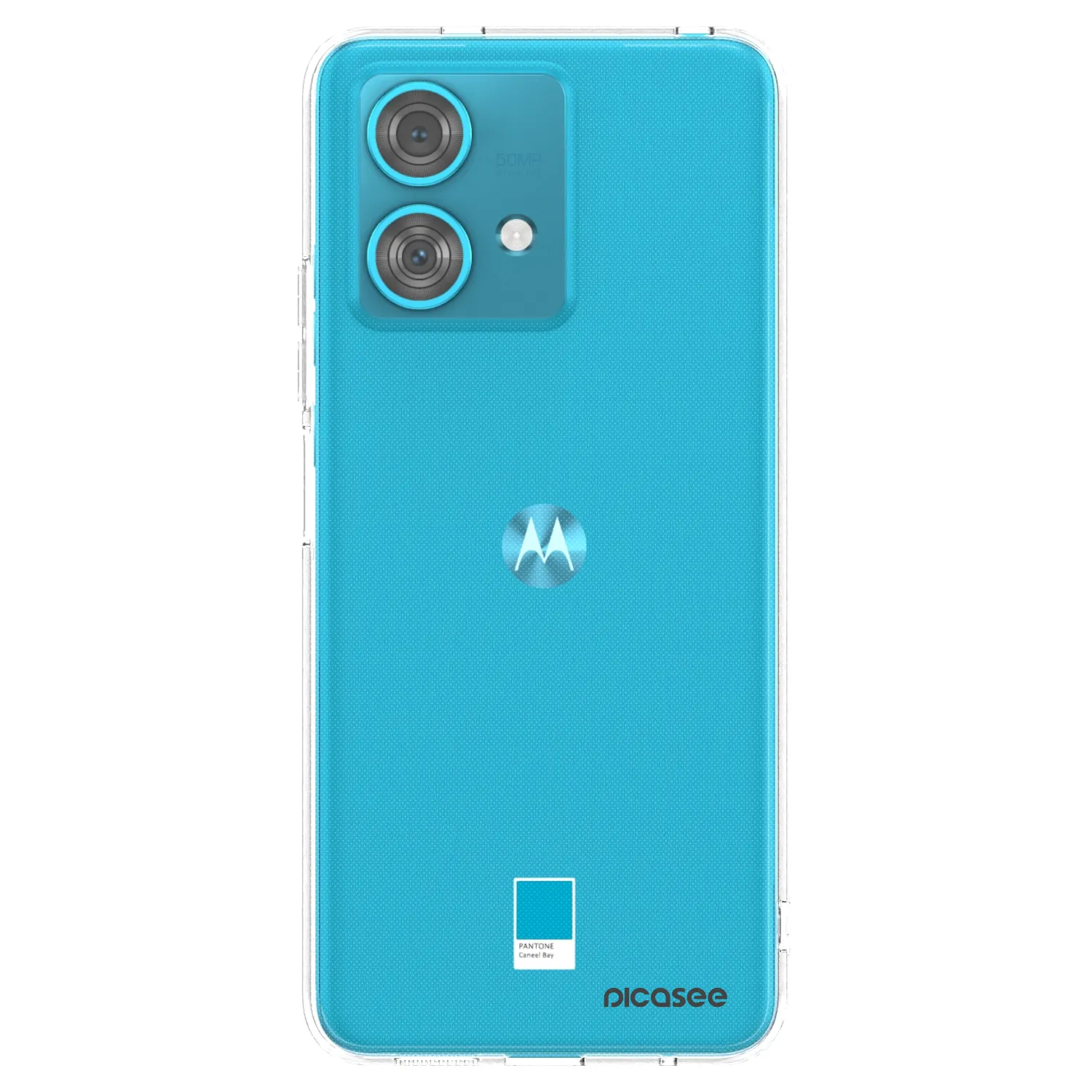 Picasee silikonska prozirna maskica za Motorola Edge 40 Neo - Clear