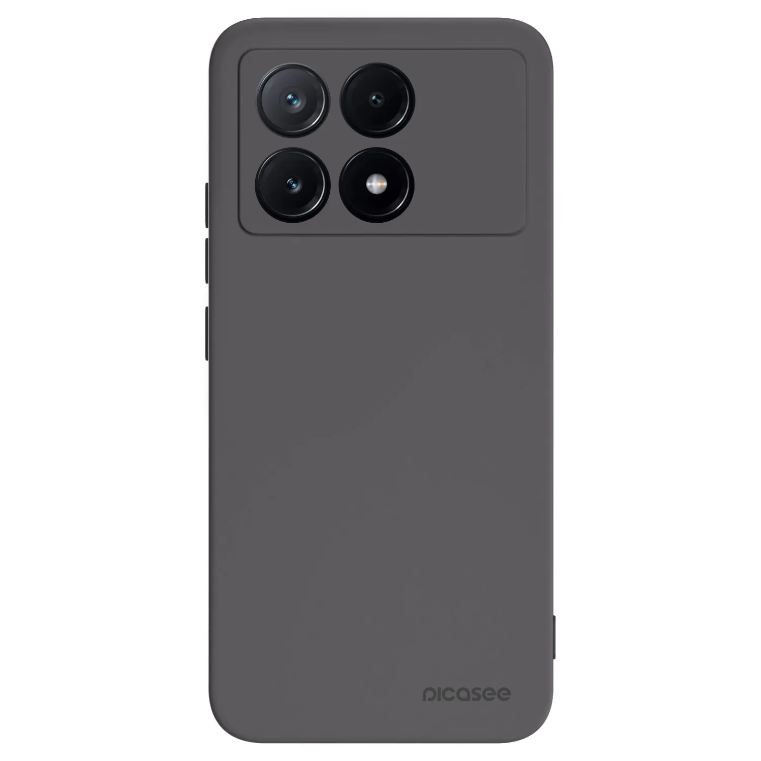 Picasee crna silikonska maskica za Xiaomi Poco X6 Pro - Clear
