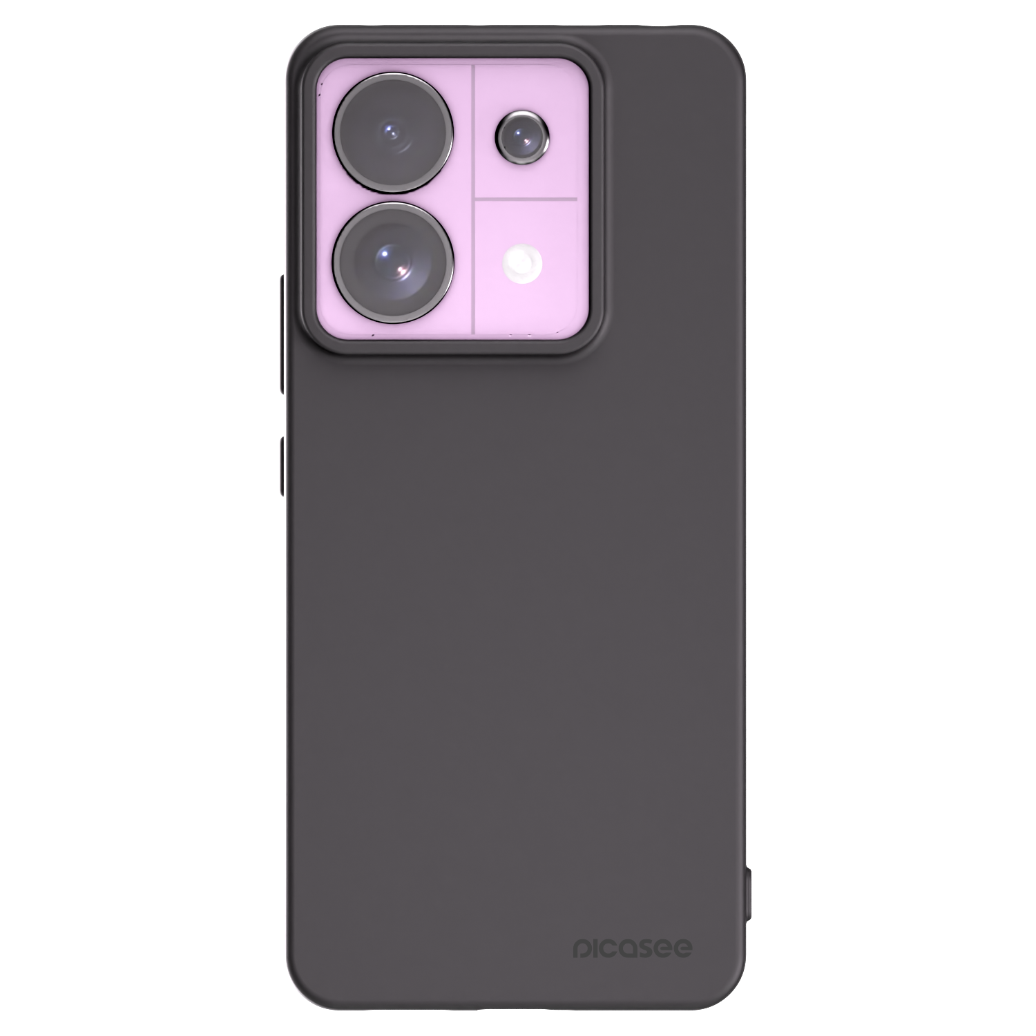 Picasee crna silikonska maskica za Xiaomi Redmi Note 13 Pro 5G - Clear
