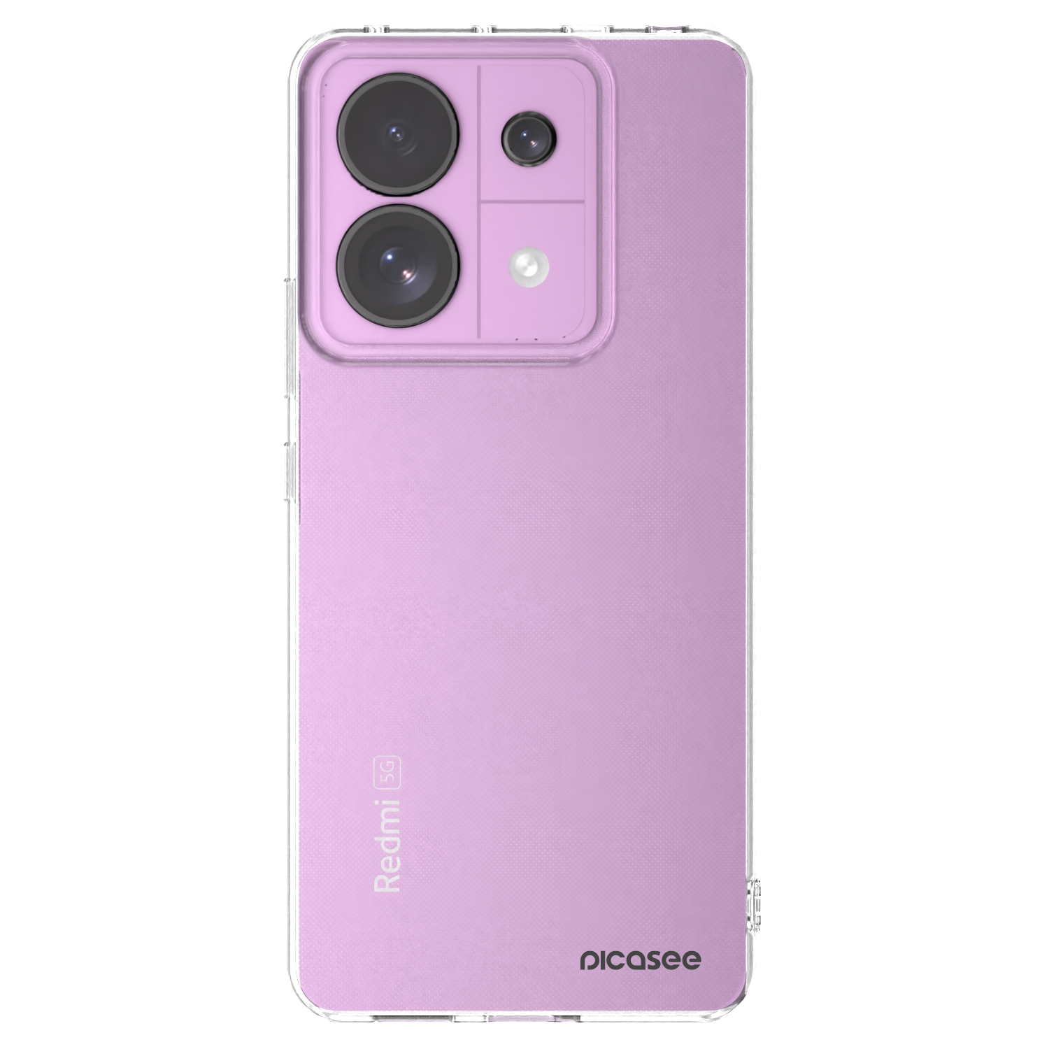 Picasee silikonska prozirna maskica za Xiaomi Redmi Note 13 Pro 5G - Clear