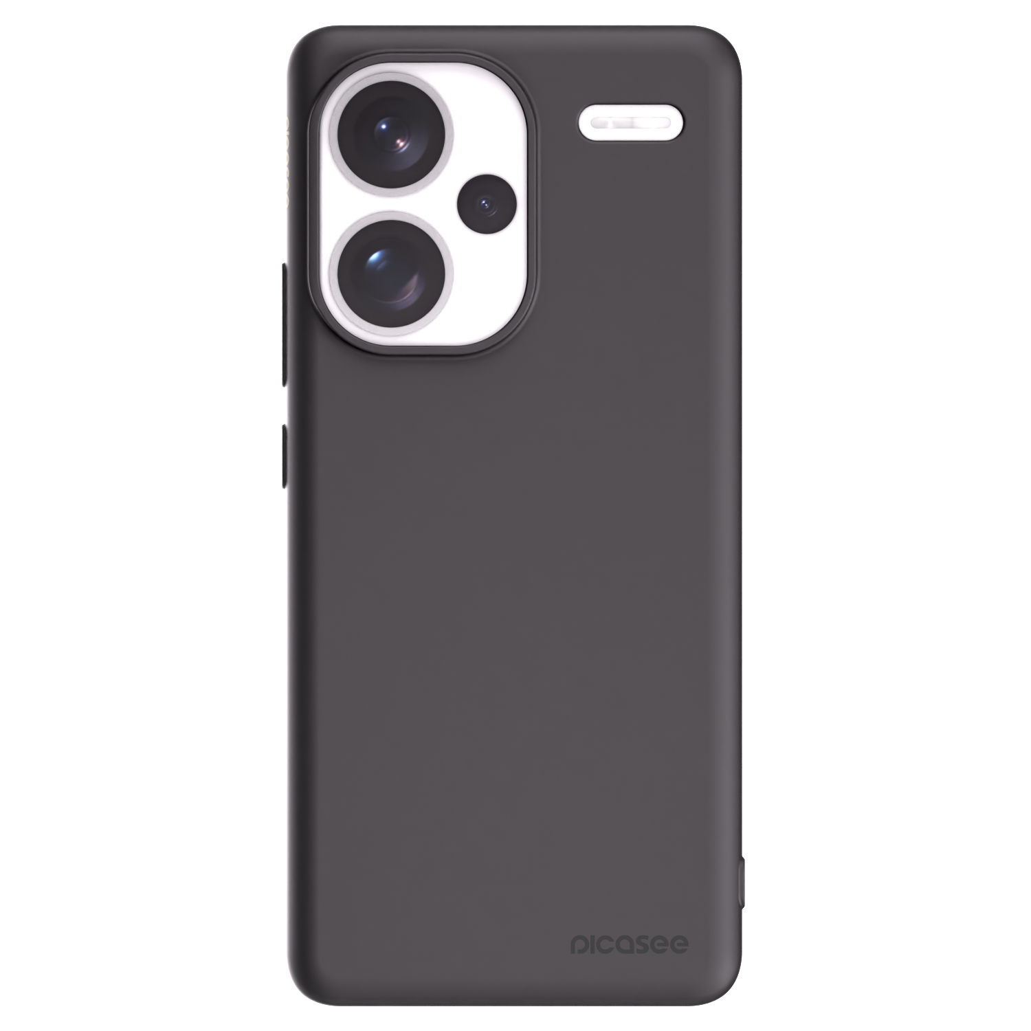 Picasee crna silikonska maskica za Xiaomi Redmi Note 13 Pro+ 5G - Clear