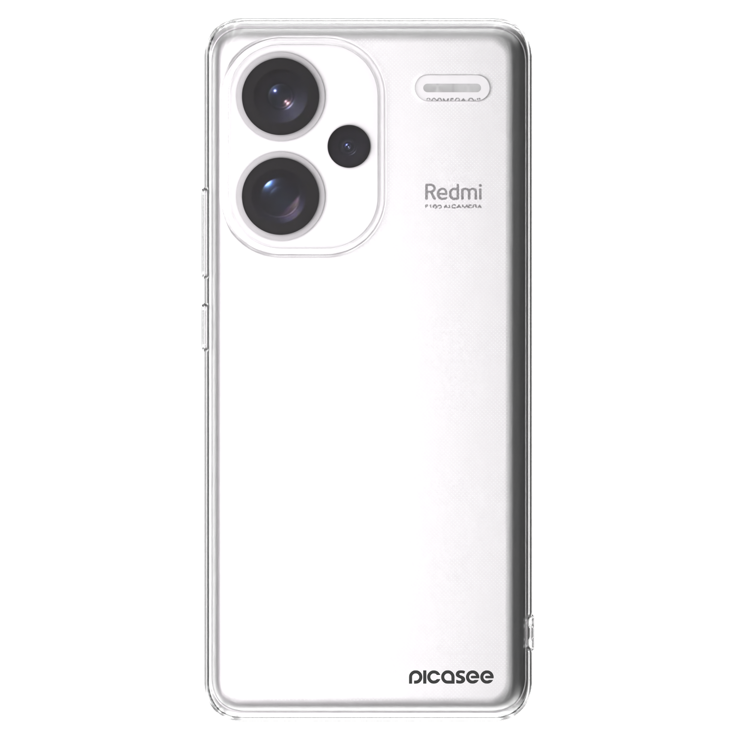 Picasee silikonska prozirna maskica za Xiaomi Redmi Note 13 Pro+ 5G - Clear