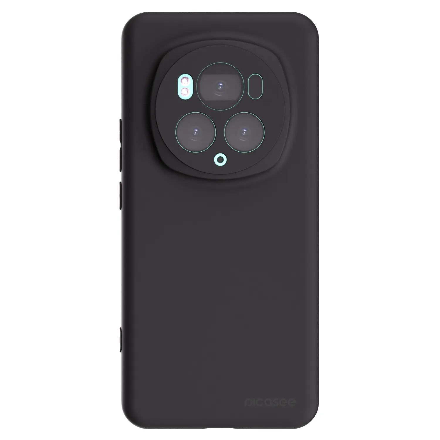 Picasee crna silikonska maskica za Honor Magic6 Pro - Clear