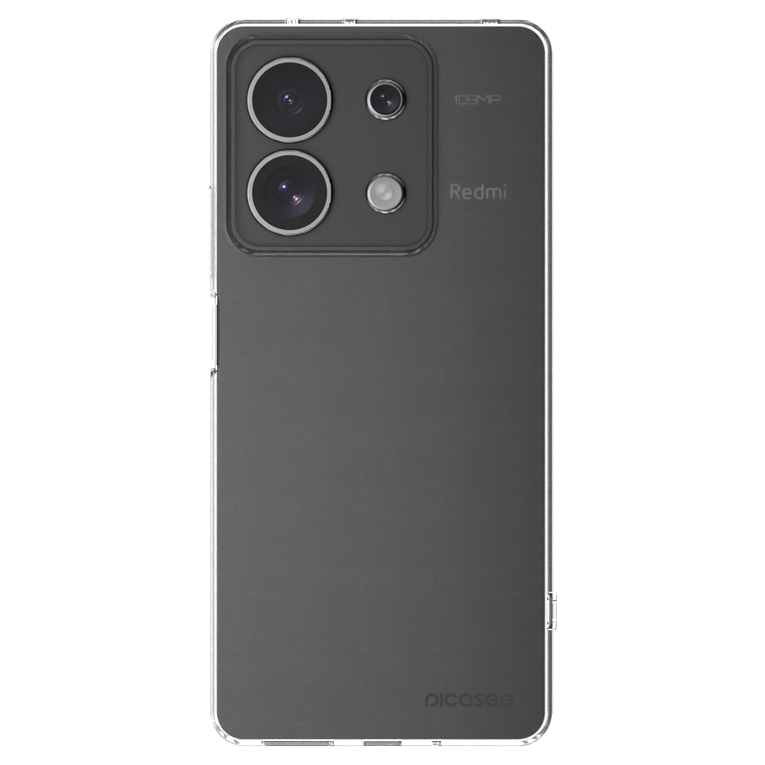 Picasee silikonska prozirna maskica za Xiaomi Redmi Note 13 4G - Clear