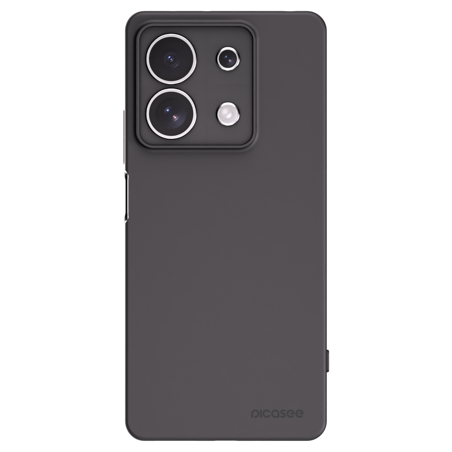 Picasee crna silikonska maskica za Xiaomi Redmi Note 13 4G - Clear