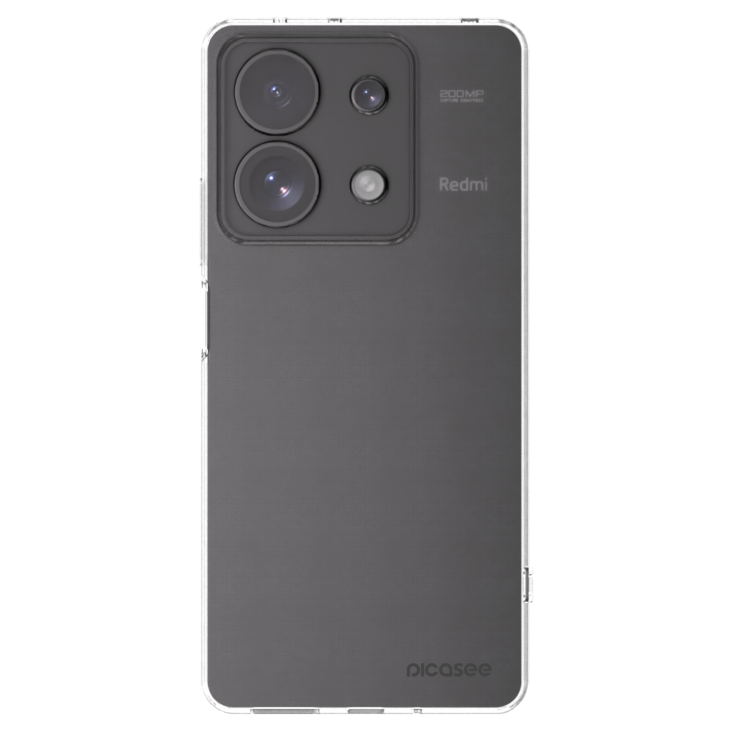 Picasee silikonska prozirna maskica za Xiaomi Redmi Note 13 Pro 4G - Clear