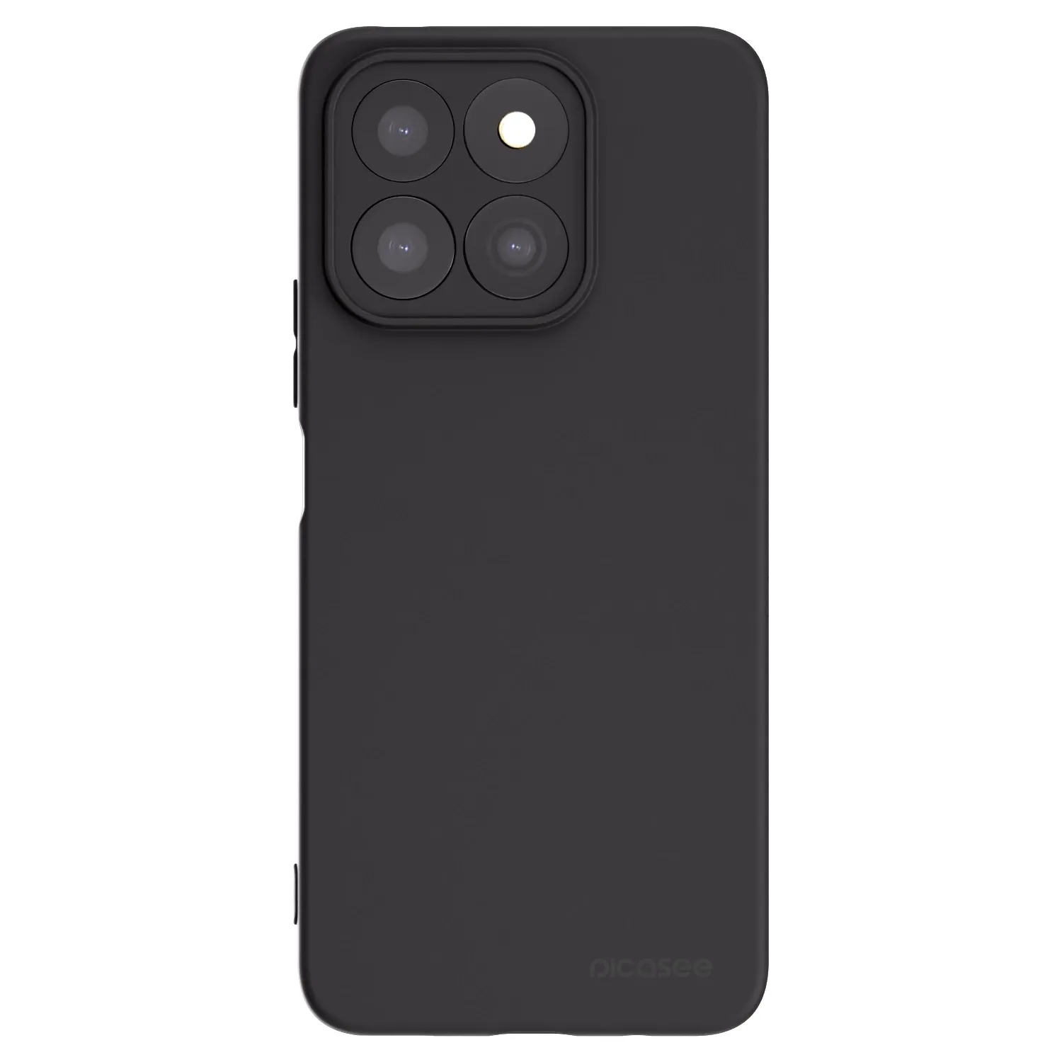 Picasee crna silikonska maskica za Honor X8b - Clear