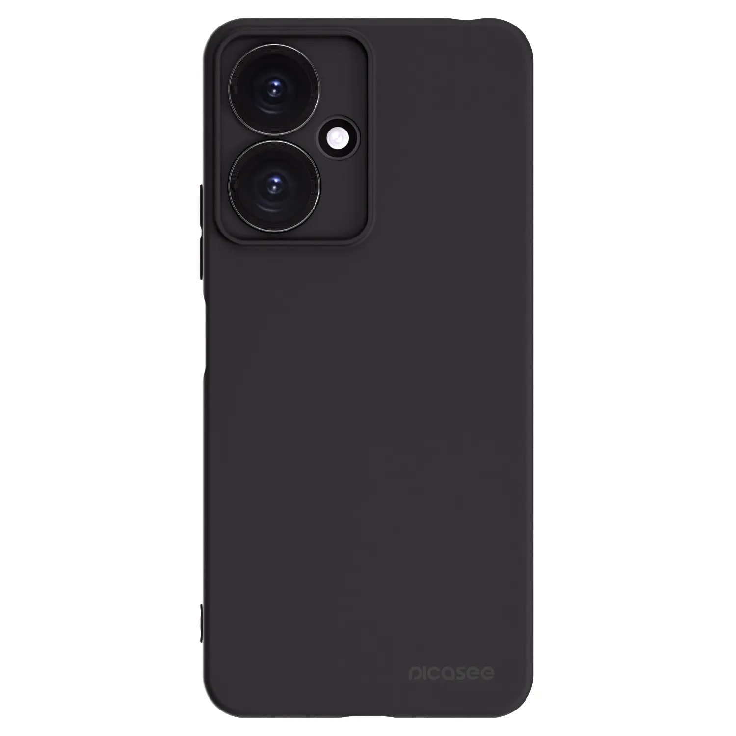 Picasee crna silikonska maskica za Xiaomi Redmi 13C 5G - Clear