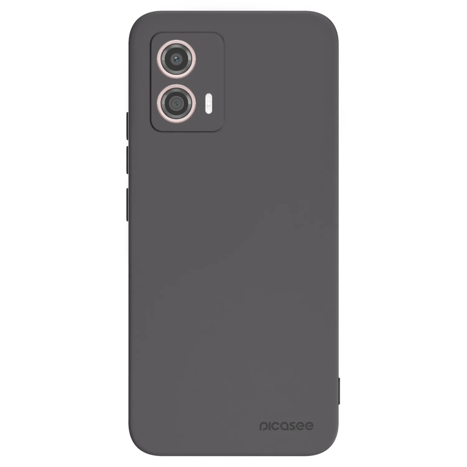 Picasee crna silikonska maskica za Motorola Moto G53 5G - Clear