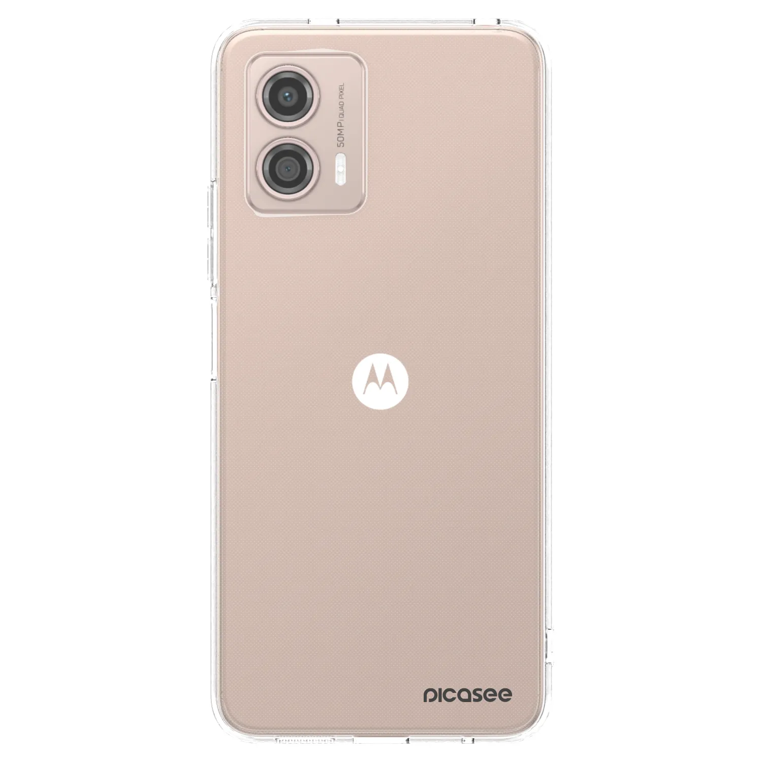 Picasee silikonska prozirna maskica za Motorola Moto G53 5G - Clear