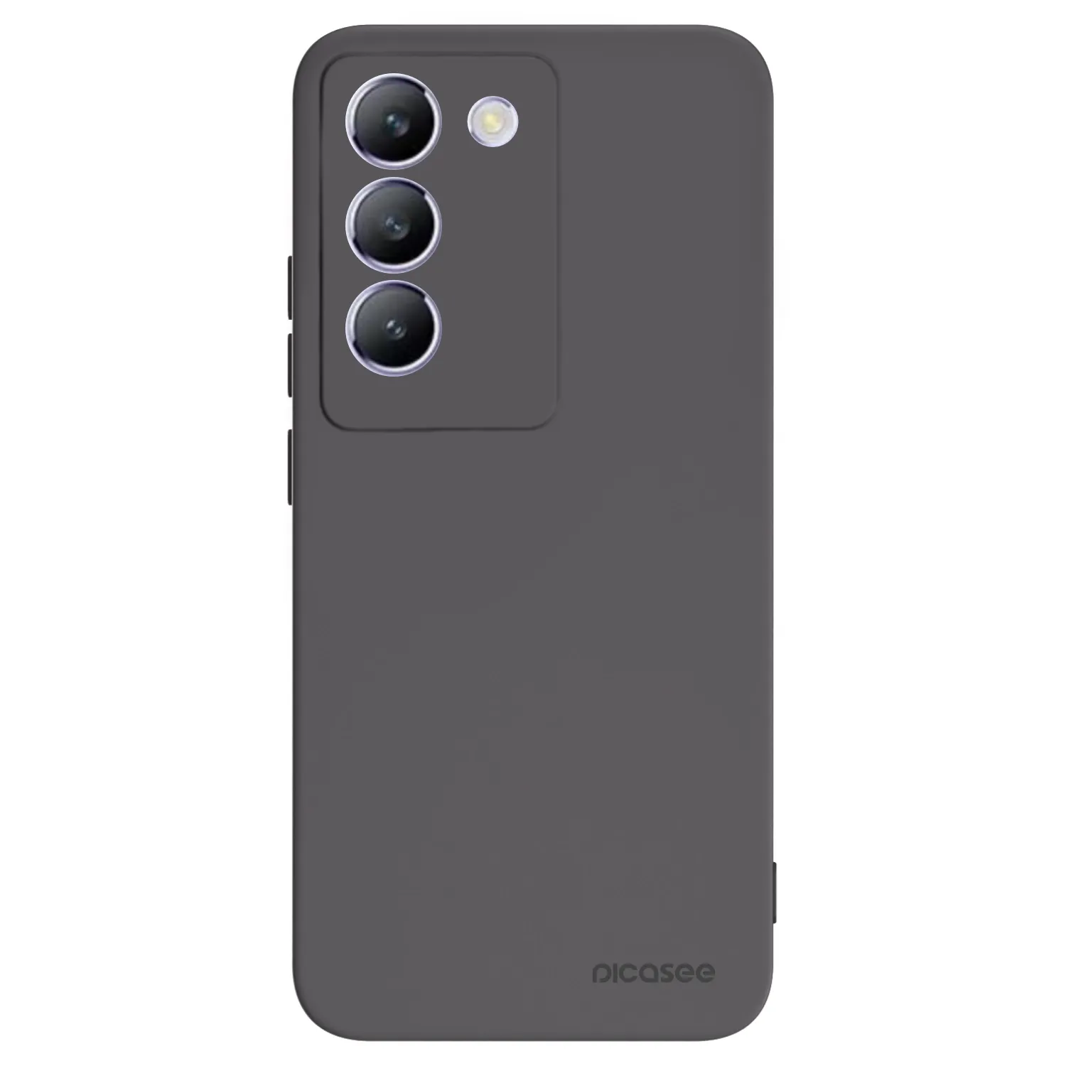 Picasee crna silikonska maskica za Vivo V40 SE 5G - Clear