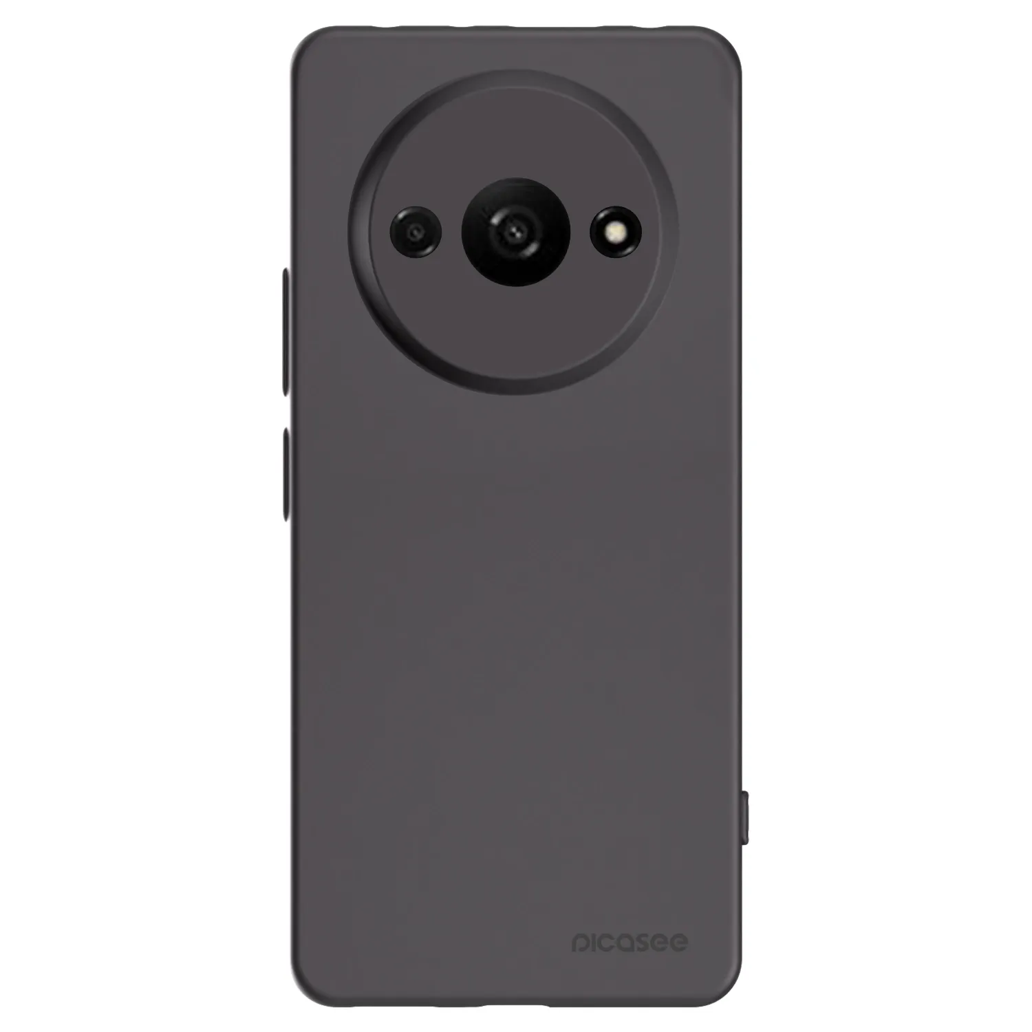 Picasee crna silikonska maskica za Xiaomi Redmi A3 - Clear