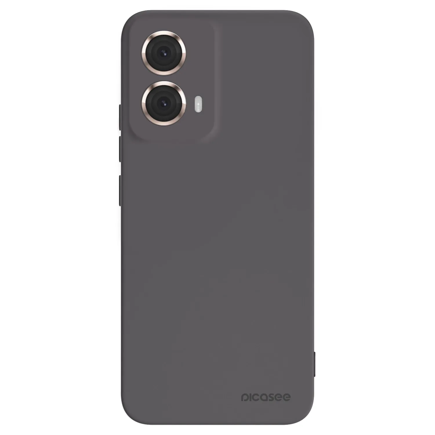 Picasee crna silikonska maskica za Motorola Moto G85 - Clear